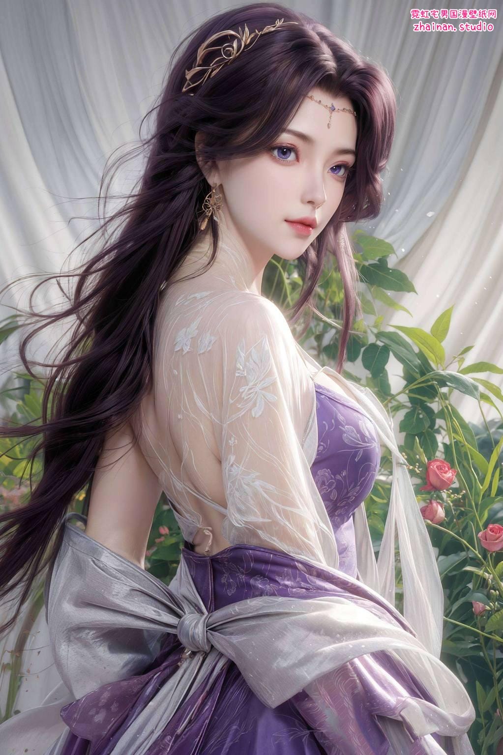 震撼免费壁纸秀：安卓动画壁纸中的动漫女神云曦