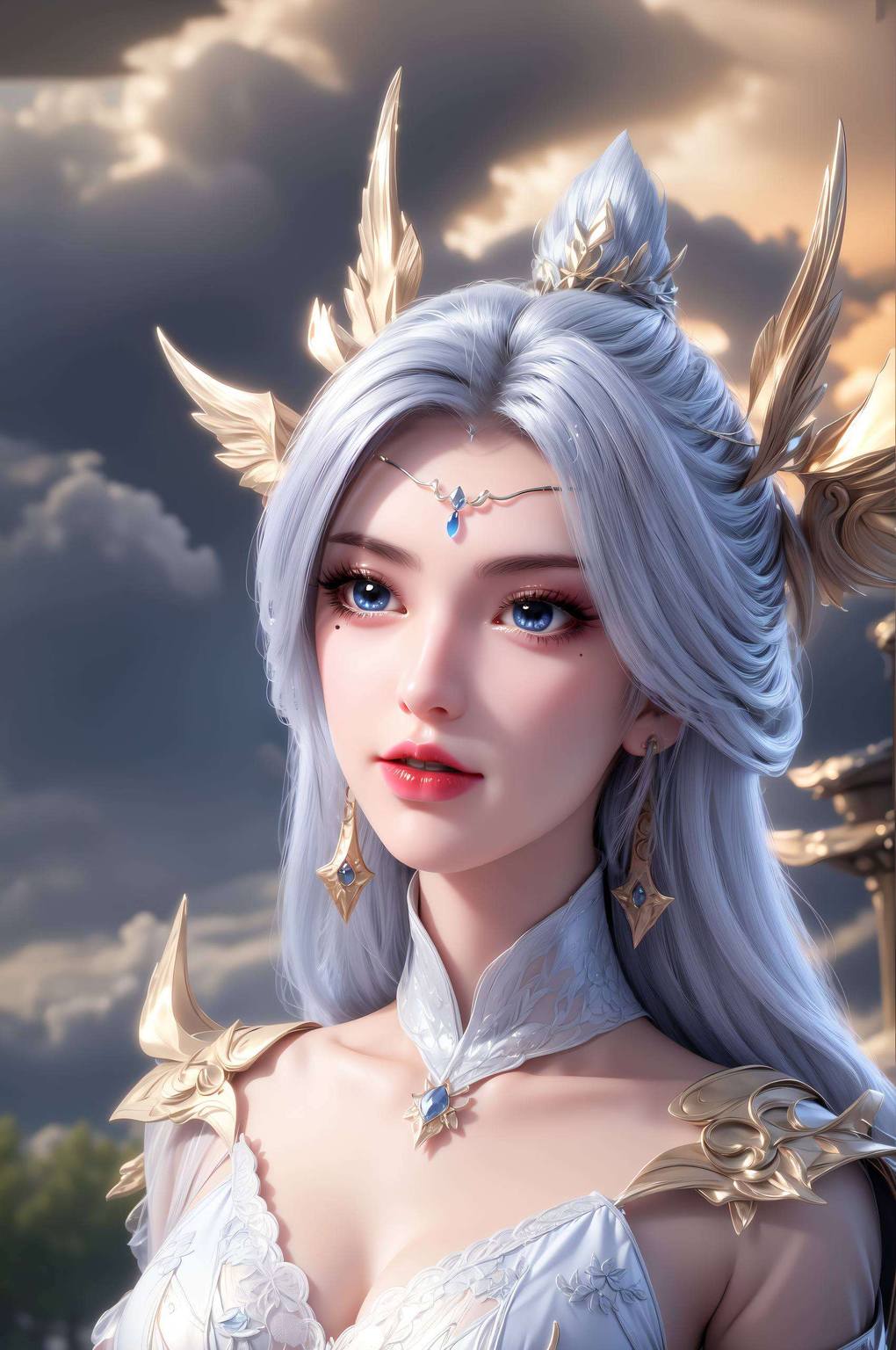 宁雨蝶的身材到底有多好:超高清国漫女生AI免费壁纸下载电脑简洁壁纸