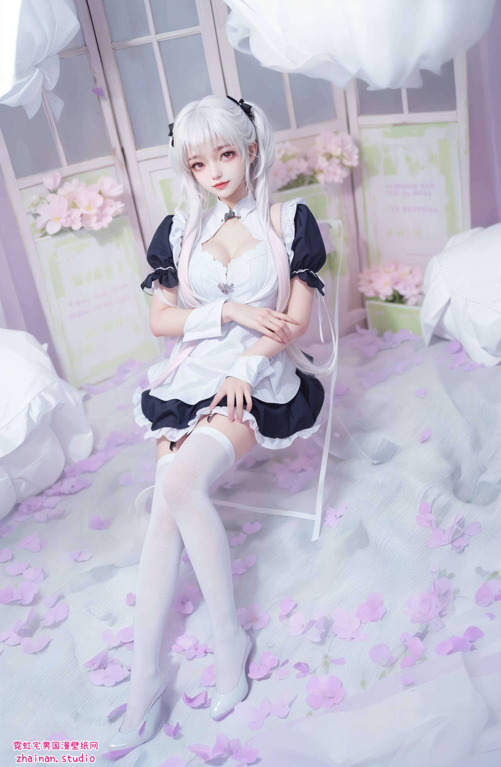 林动与青檀高清AI人物神态素材免费分享电脑粉色壁纸