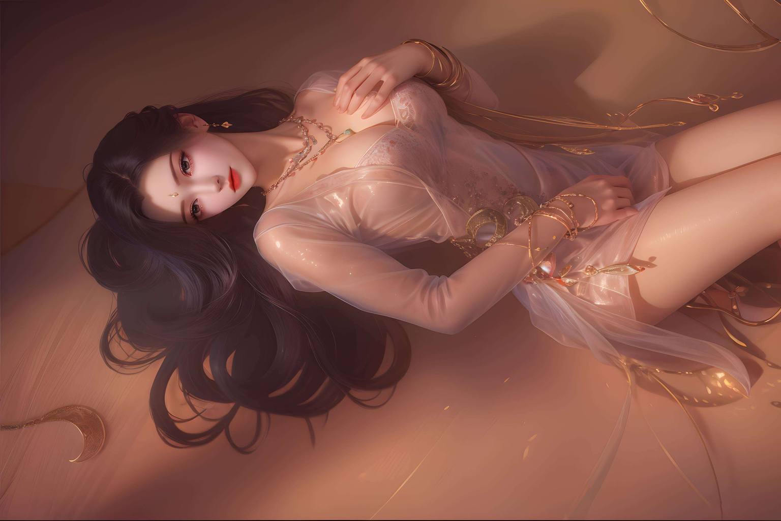 柳神81集高分辨率国漫女生AI免费壁纸下载手机桌面主题