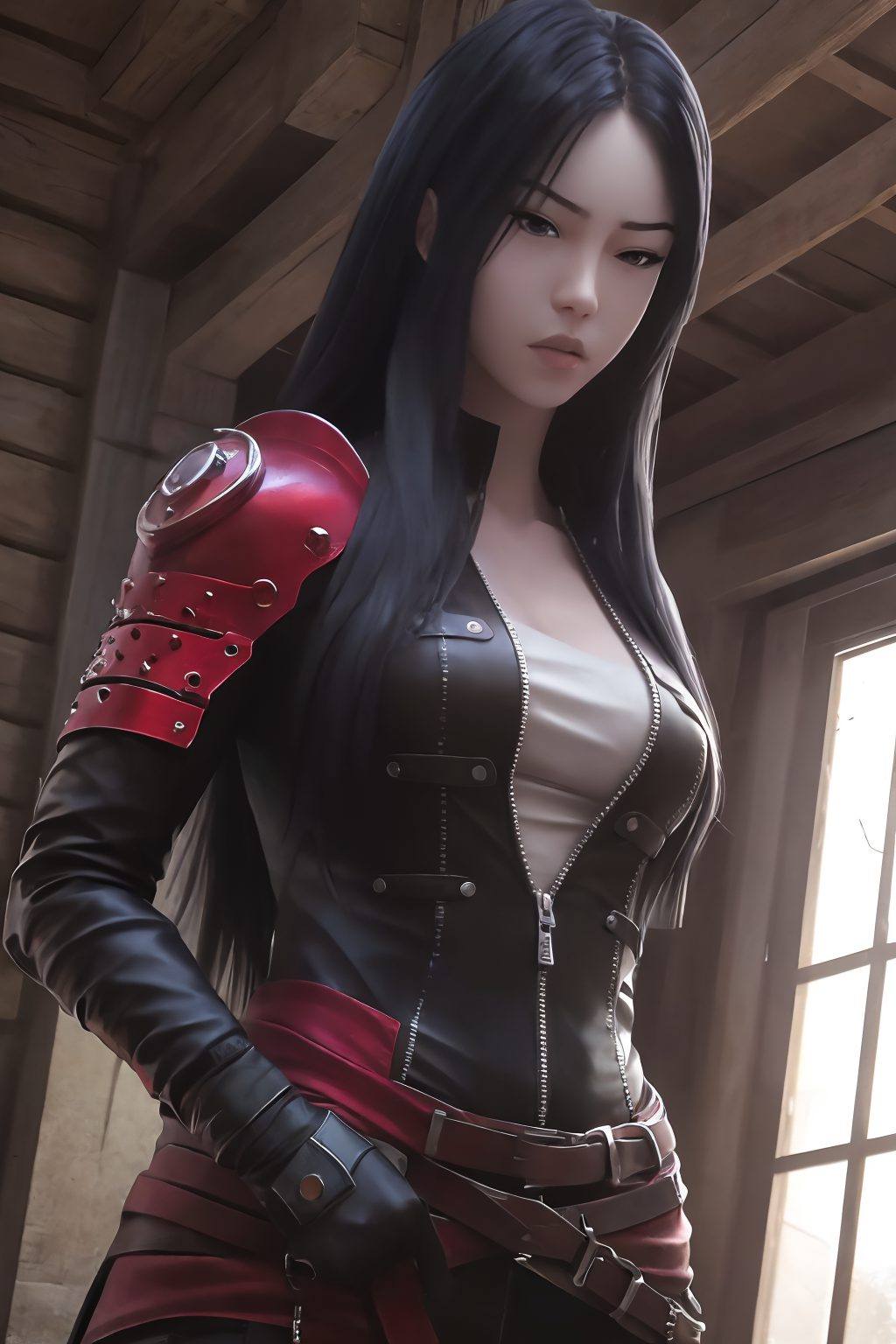 灵笼碎星超清4k动态壁纸全屏ai绘画动作素材免费下载平板简洁设计-皮皮兔动漫