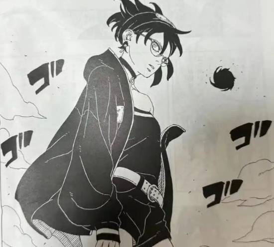 《博人传》漫画101话图透：佐良娜万花筒能力揭晓 目前最强毋庸置疑-皮皮兔动漫