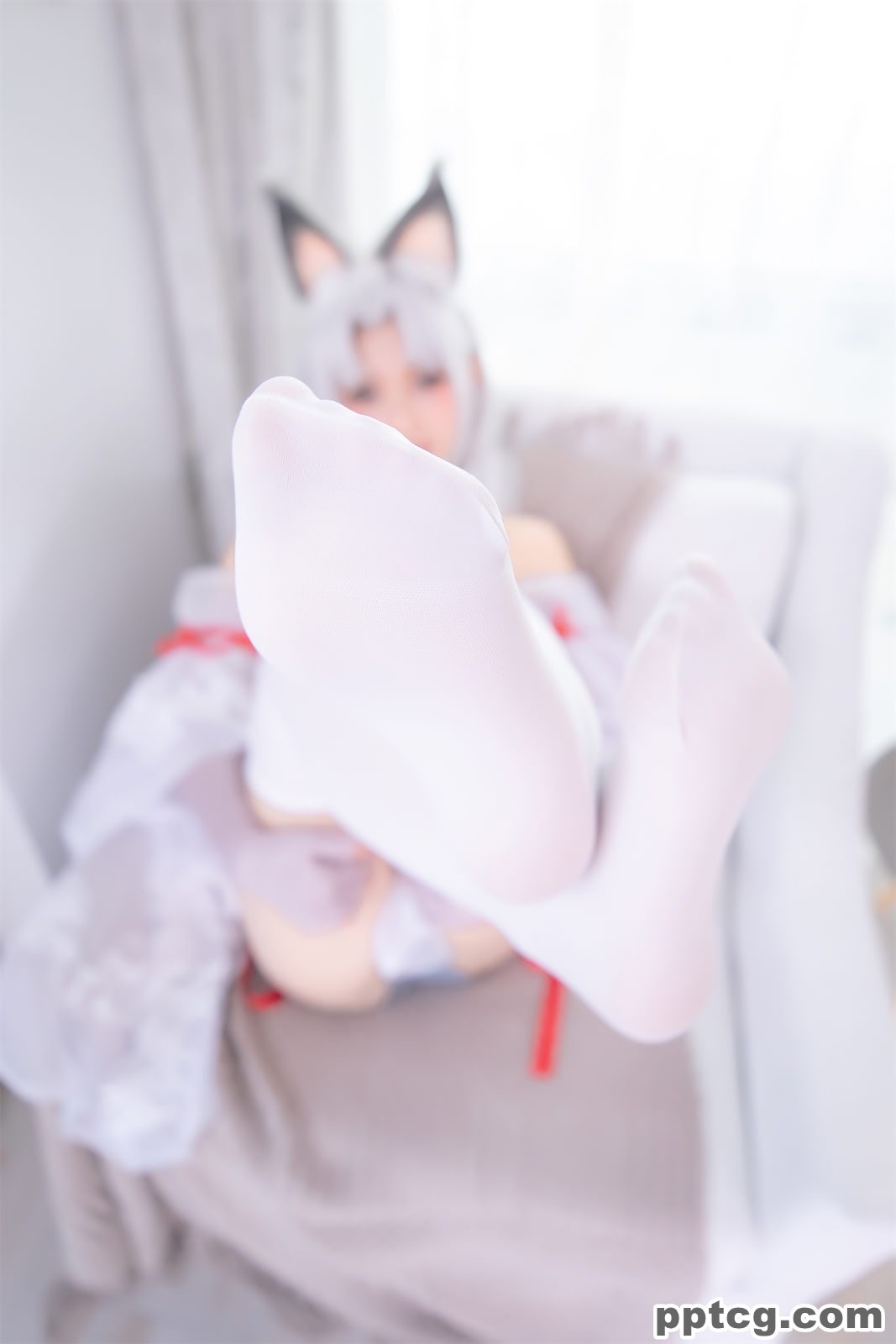 神楽坂真冬 白丝胡桃
