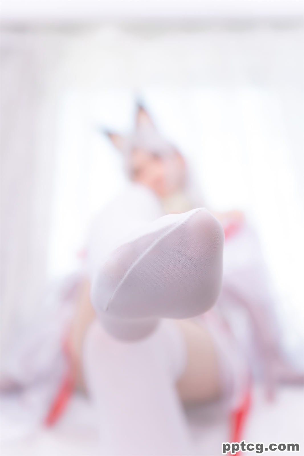 神楽坂真冬 白丝胡桃