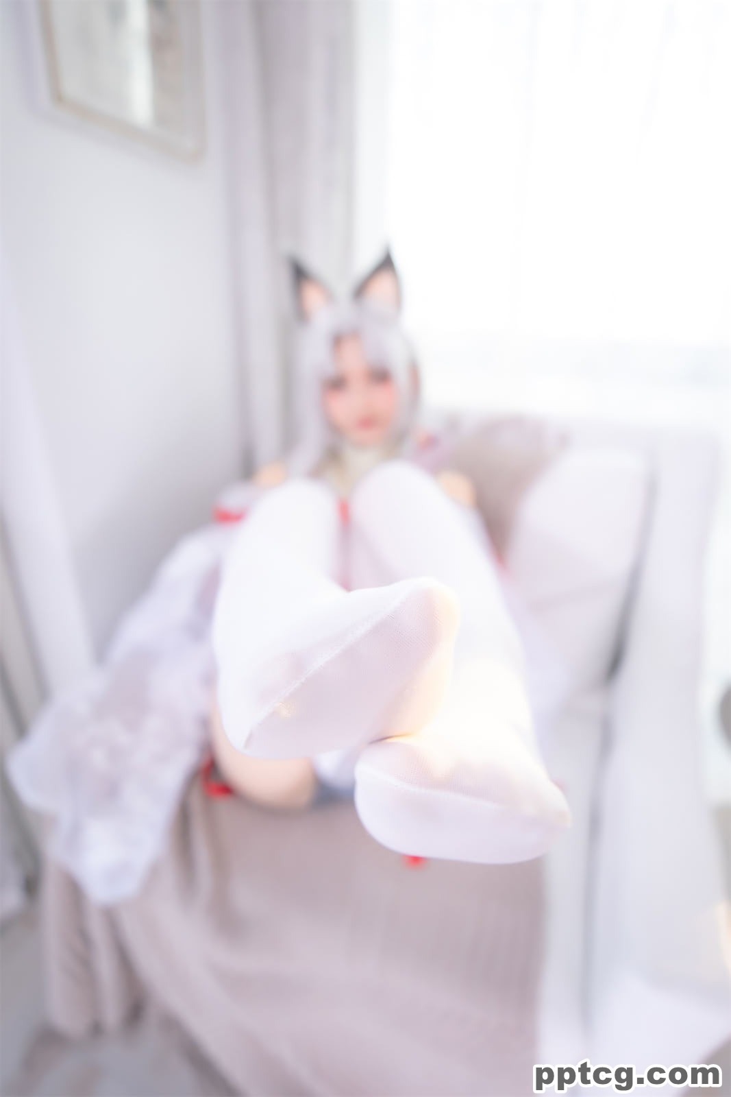 神楽坂真冬 白丝胡桃