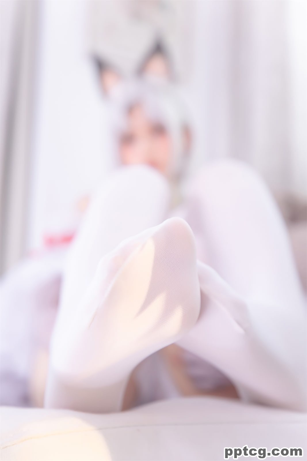 神楽坂真冬 白丝胡桃