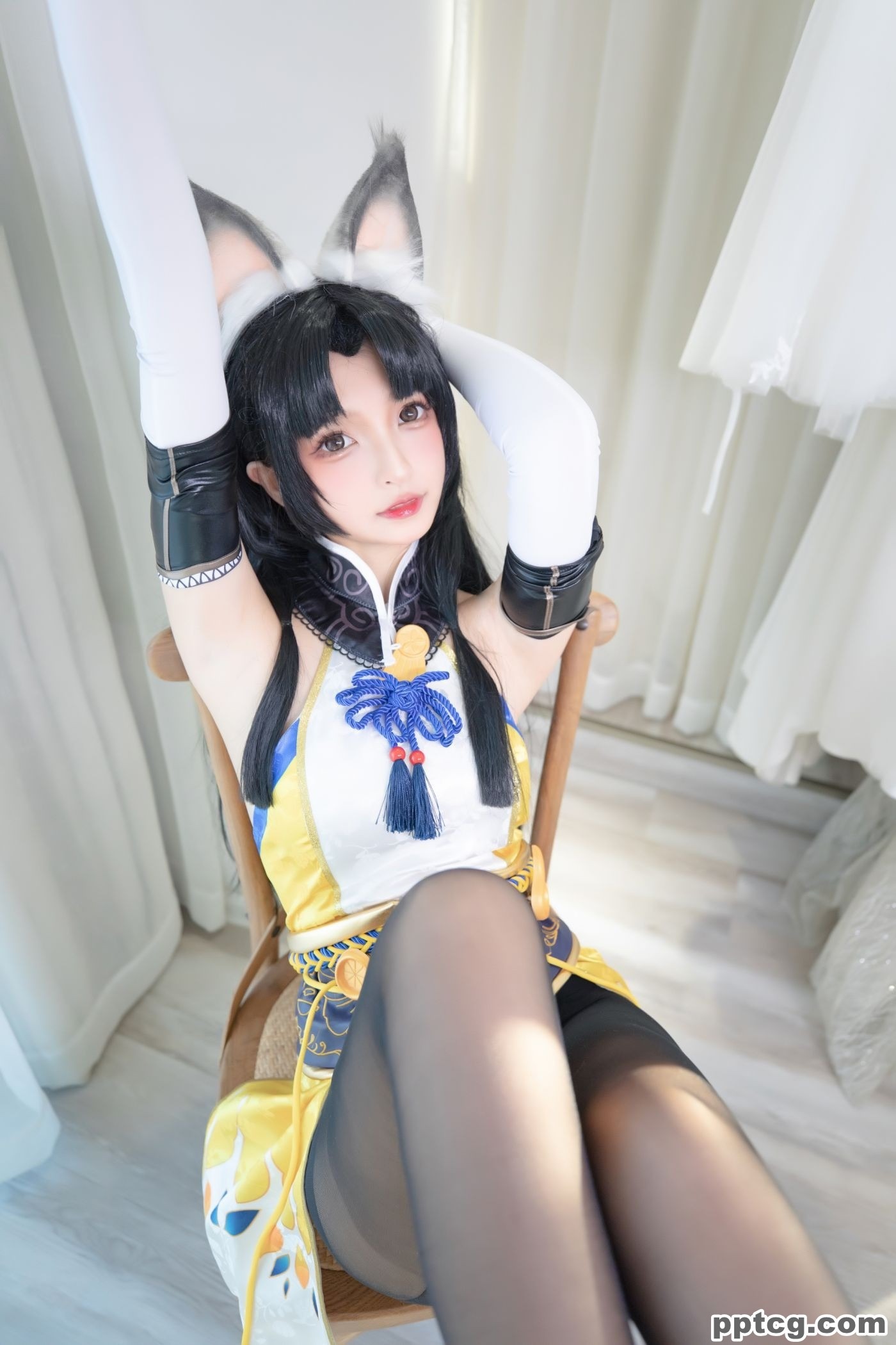 神楽坂真冬  黑丝胡桃