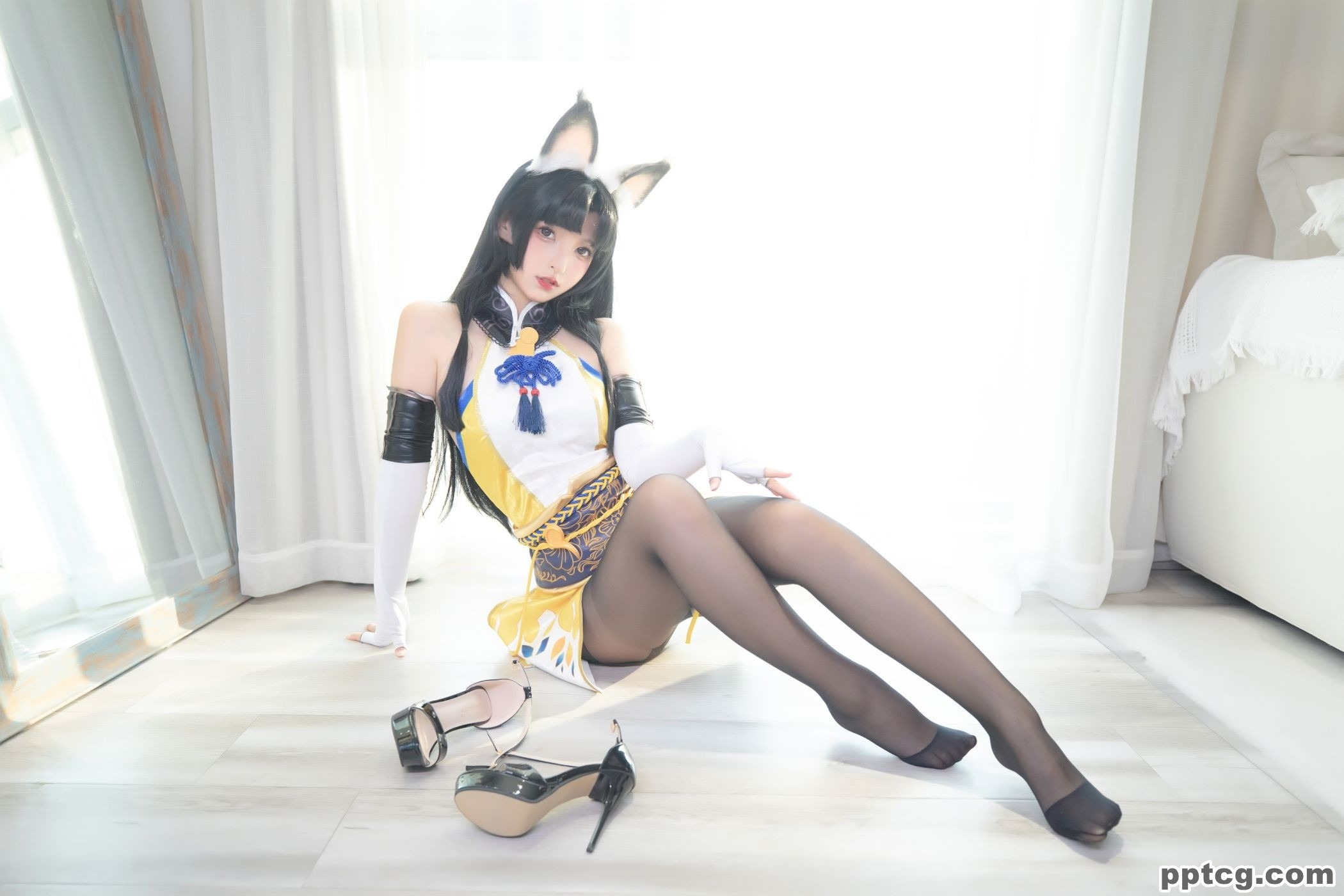 神楽坂真冬  黑丝胡桃