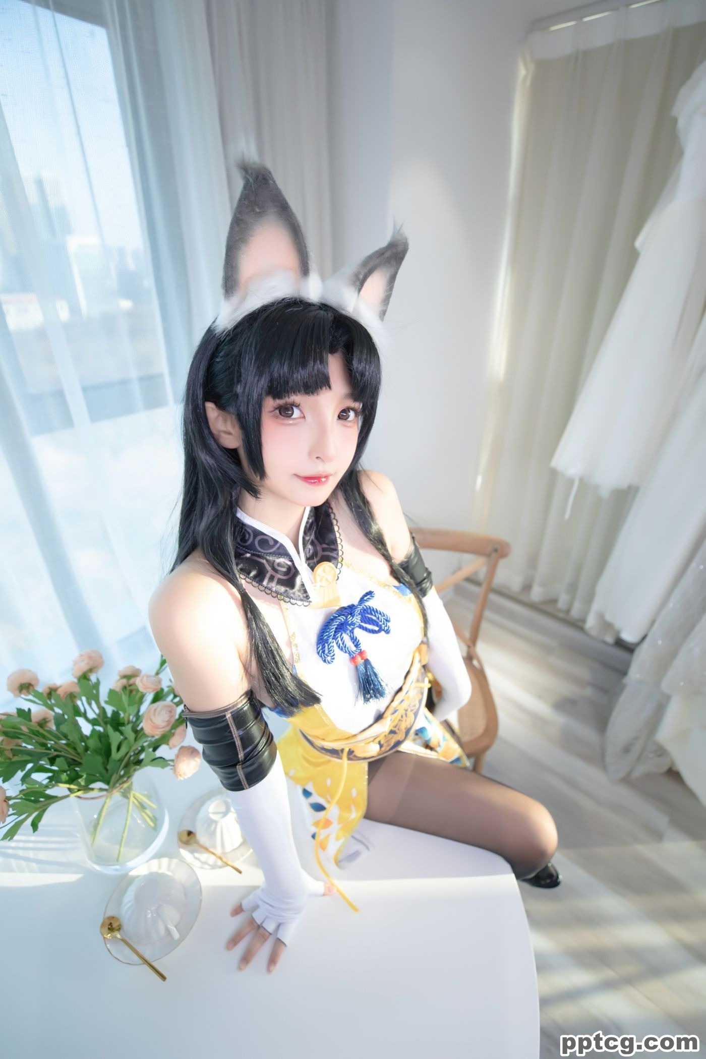 神楽坂真冬  黑丝胡桃