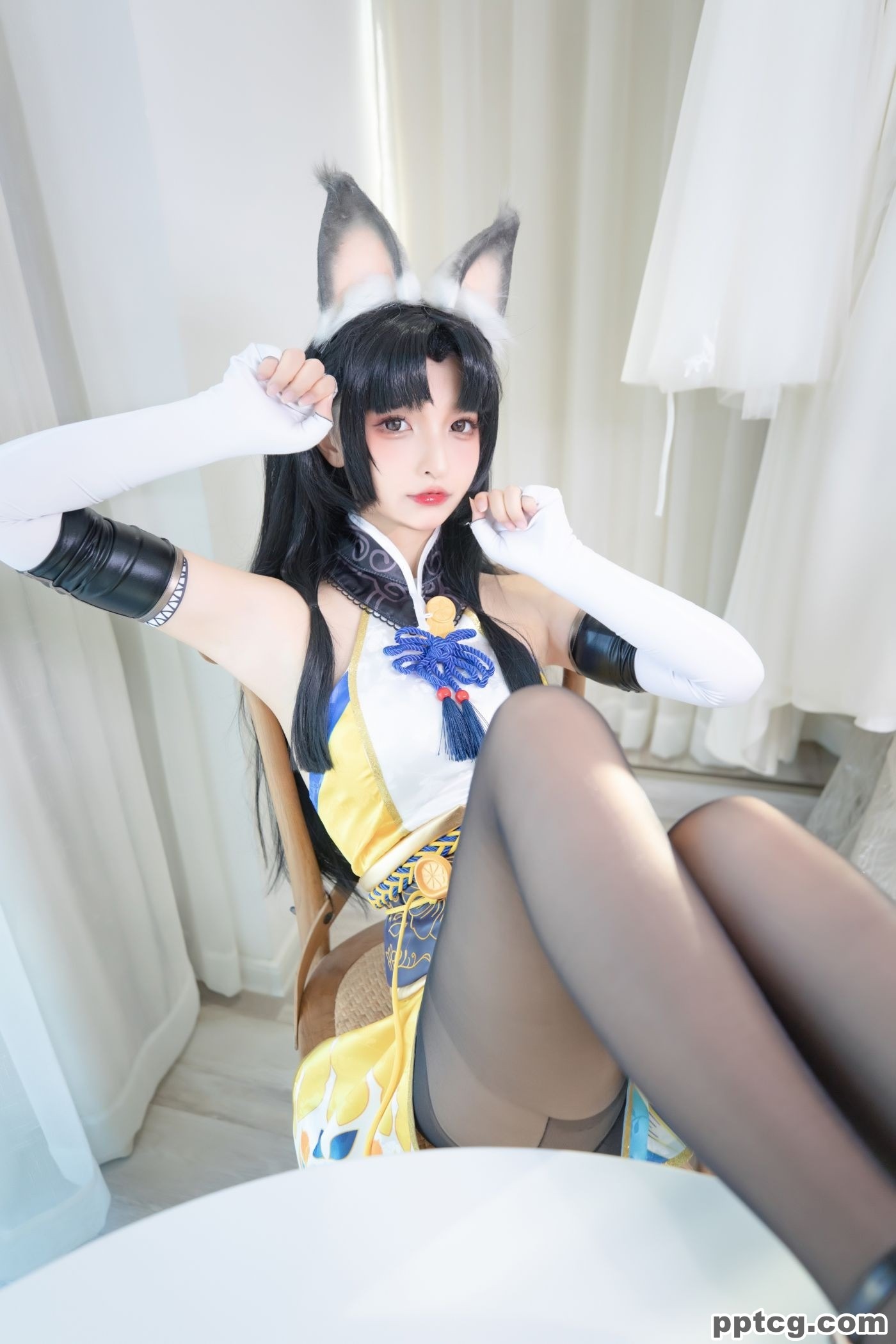 神楽坂真冬  黑丝胡桃