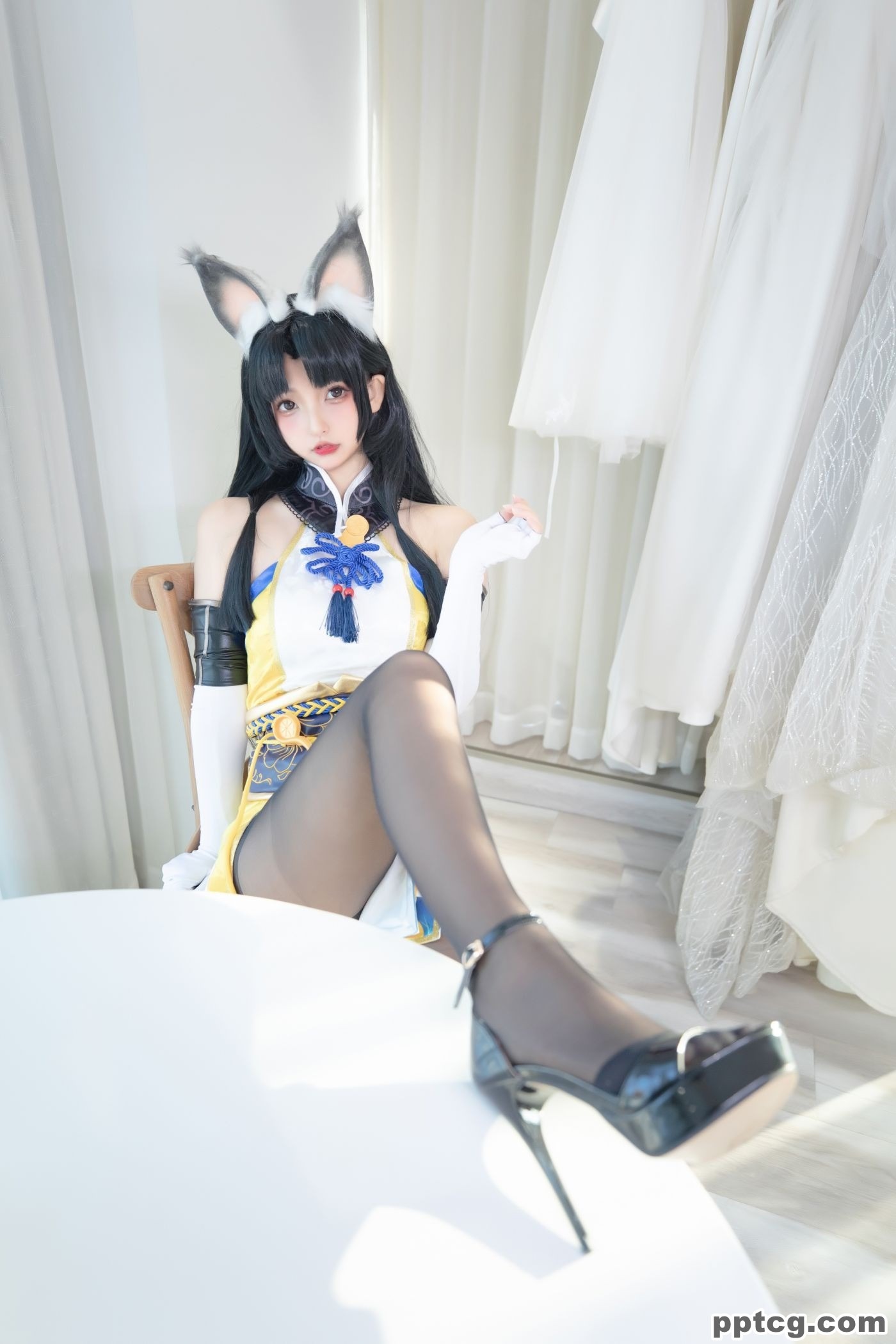神楽坂真冬  黑丝胡桃