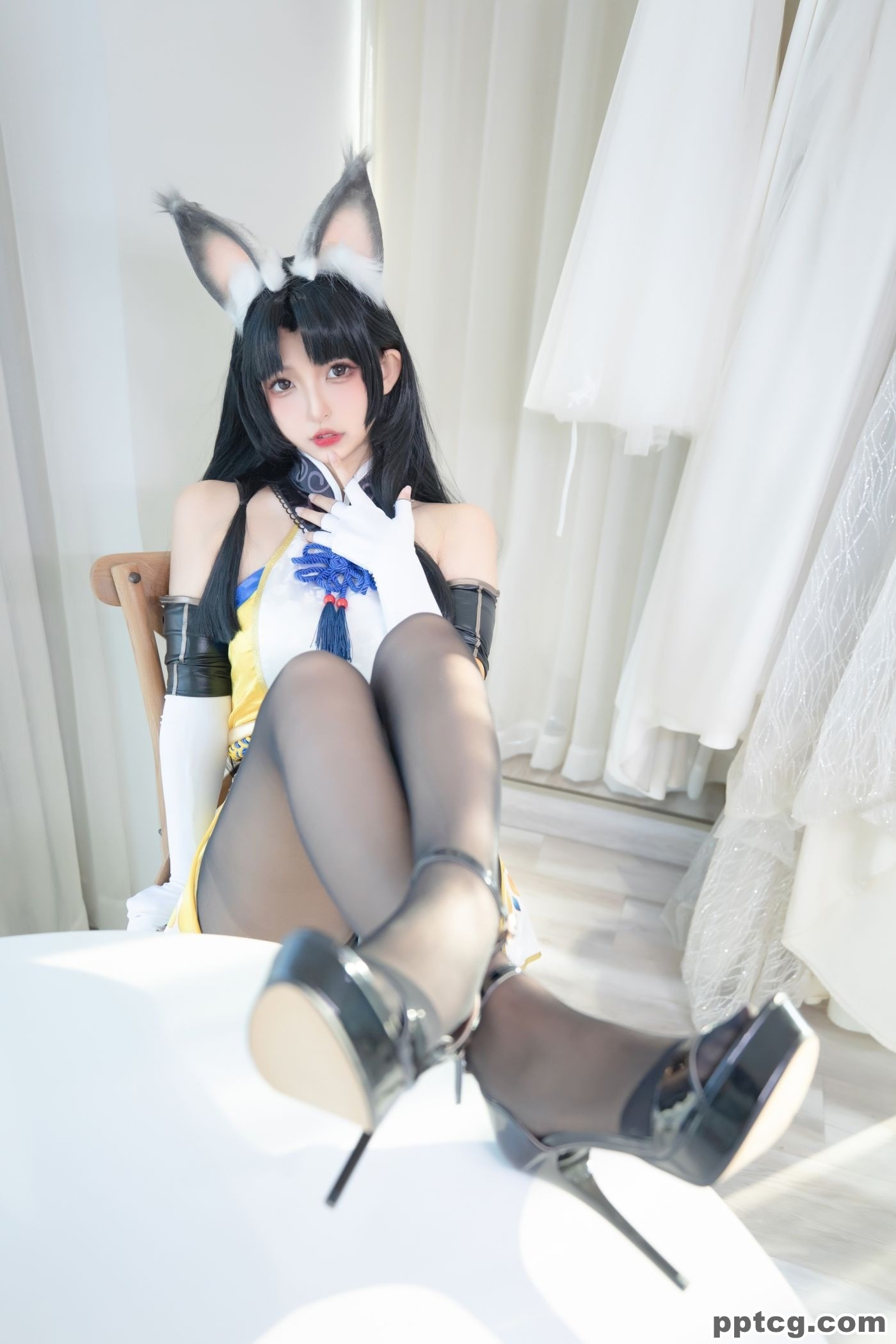 神楽坂真冬  黑丝胡桃