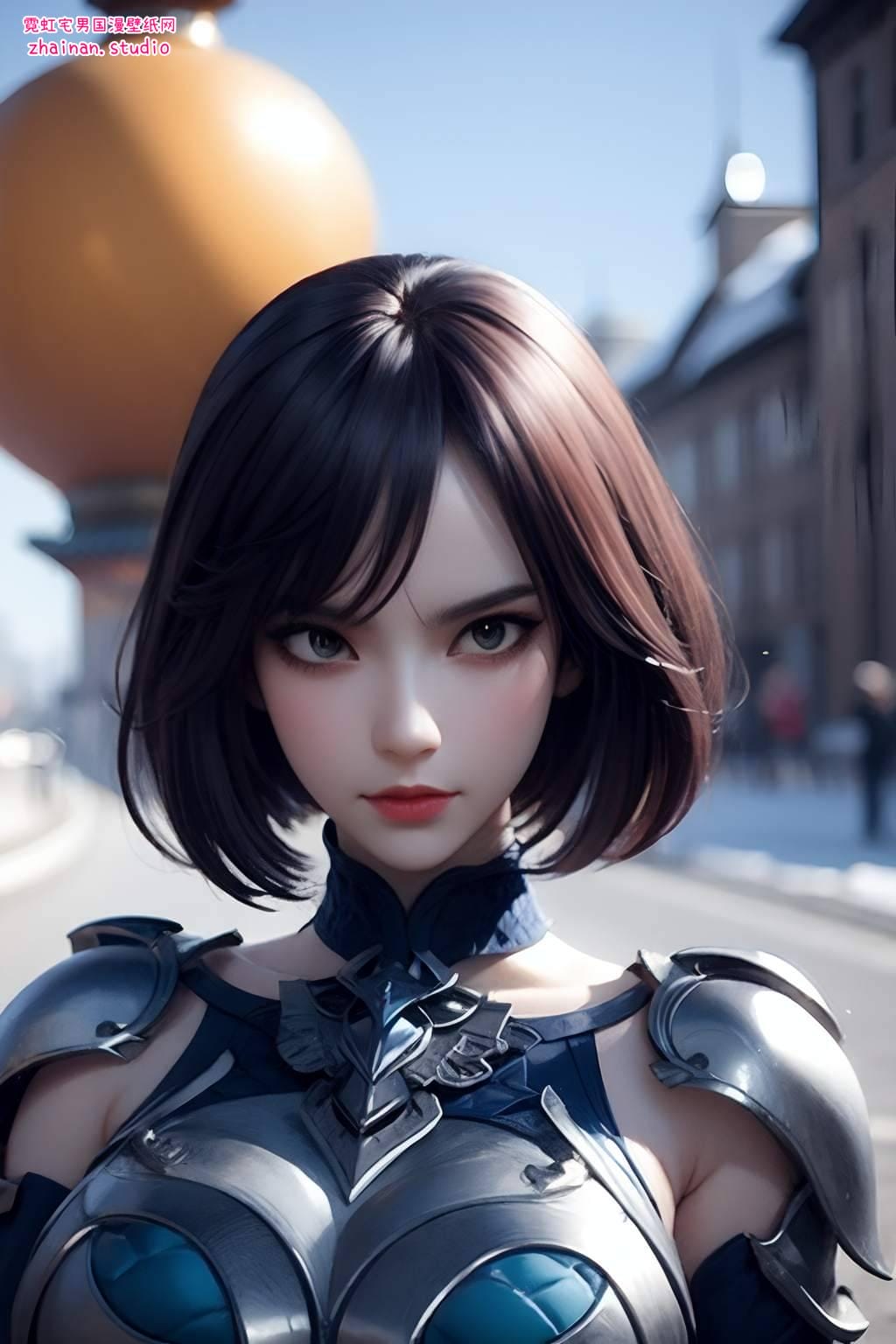 怎么独孤雁照片设置成电脑壁纸：ai绘画人物微笑素材完美像素pc粉色