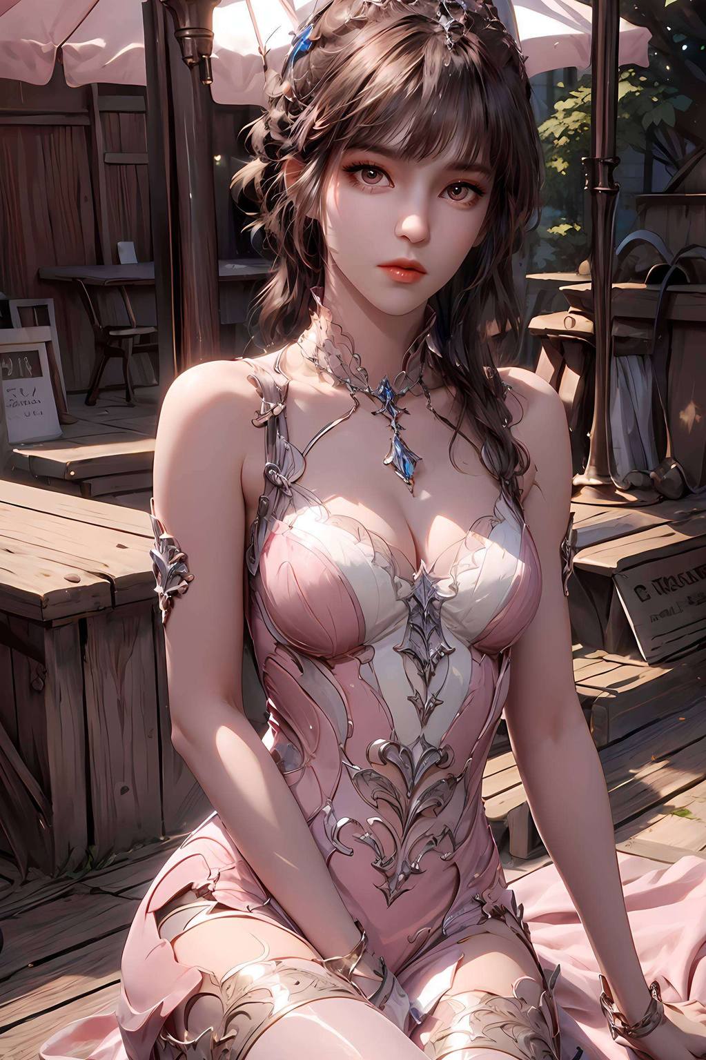 超精致国漫女生小舞唐三美美哒ai免费壁纸分享电脑桌面主题