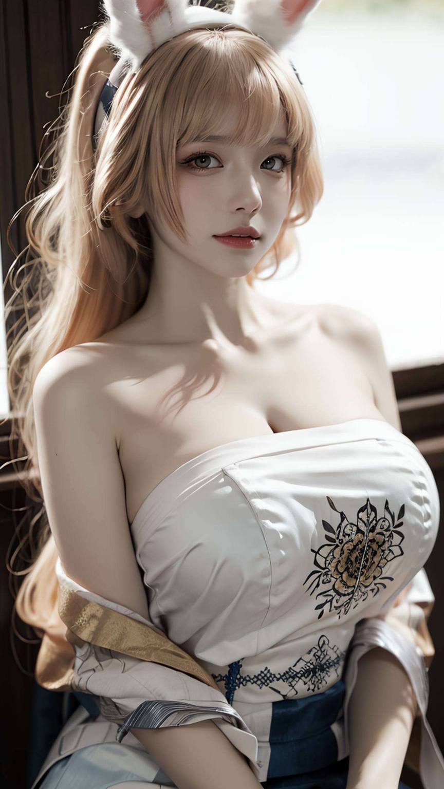 公孙离图片背景图壁纸ins角色笑容素材免费电脑壁纸包-皮皮兔动漫