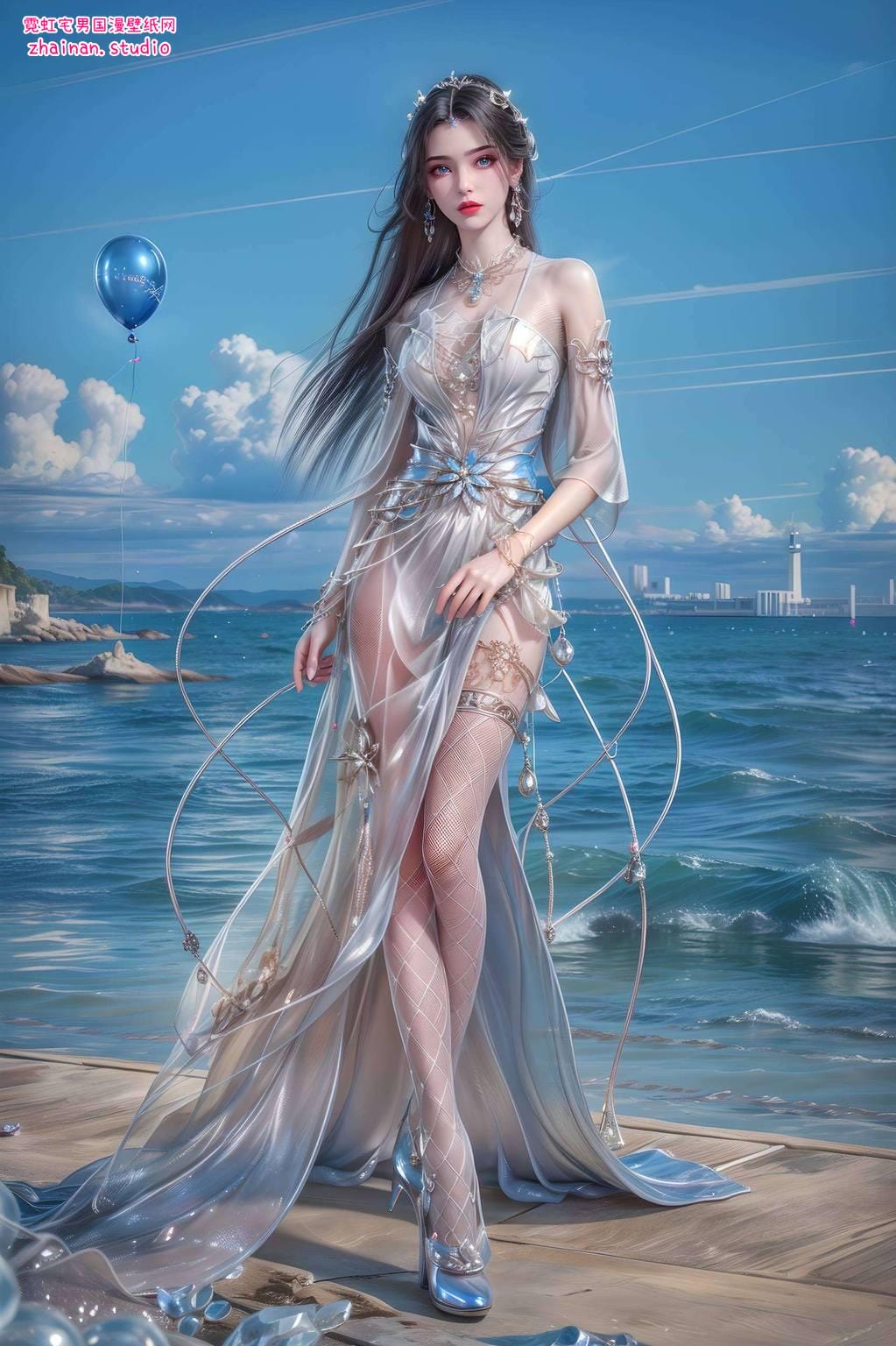 李慕婉壁纸无水印抢婚ai绘画角色体态素材免费下载