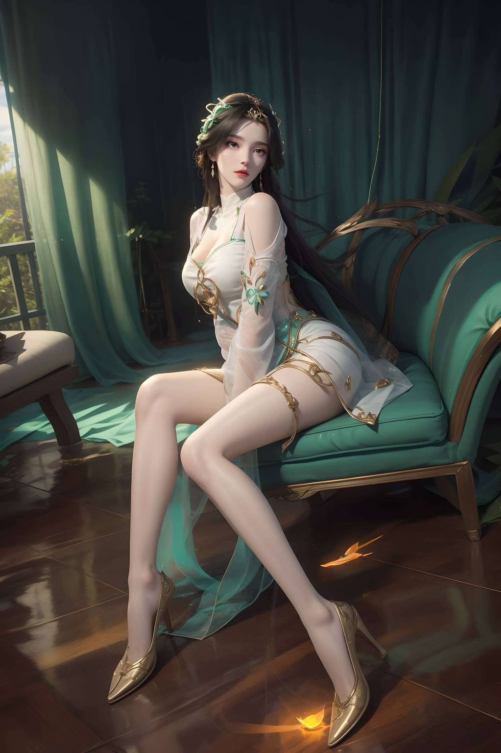 儿童版柳神AI壁纸高清：养眼壁纸游戏壁纸平板炫彩壁纸