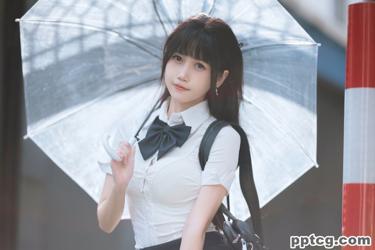 不呆猫 JK  学妹 户外