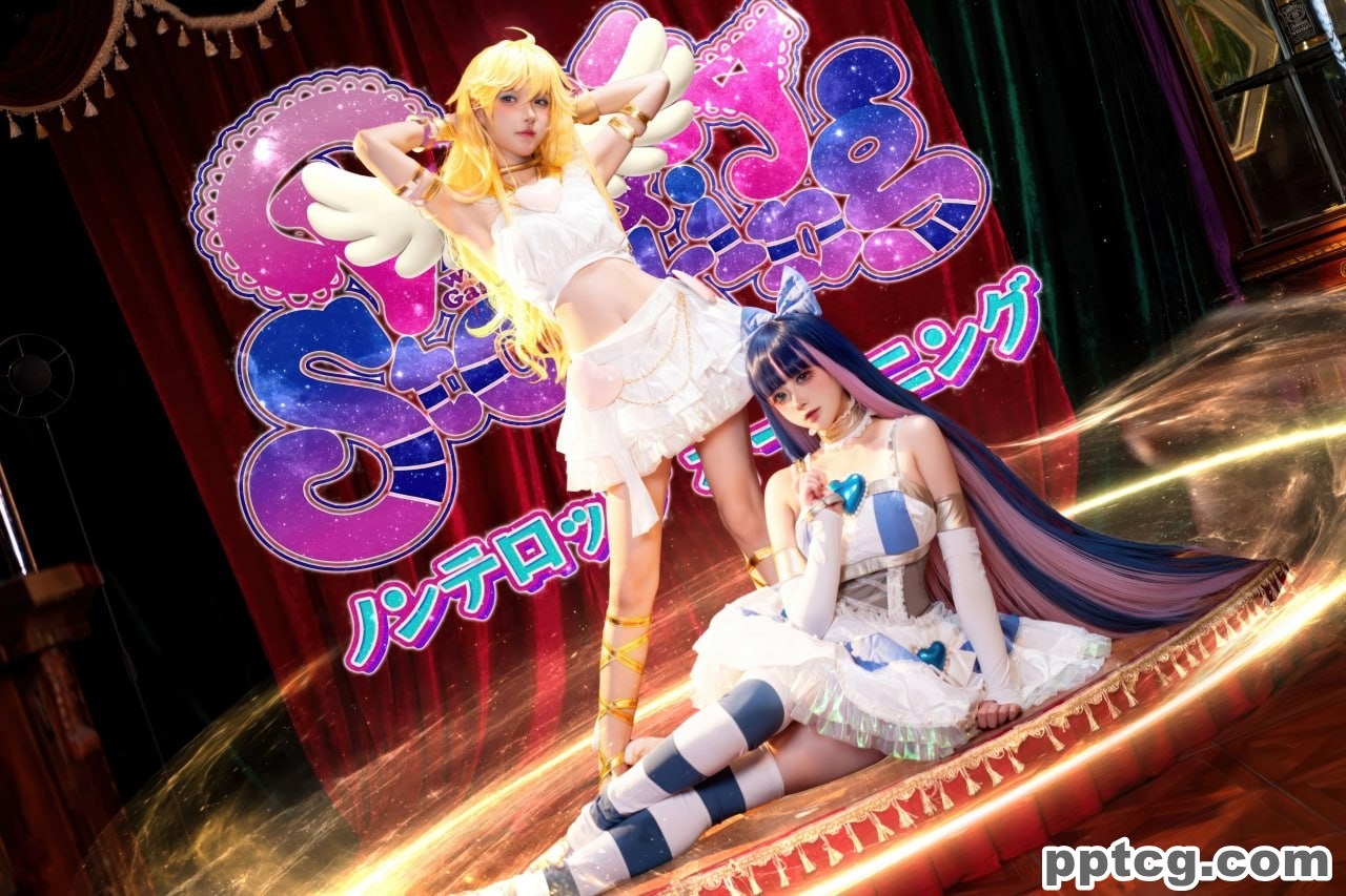 阿包也是兔娘 &#038;苏苏苏Sofia  吊带袜天使