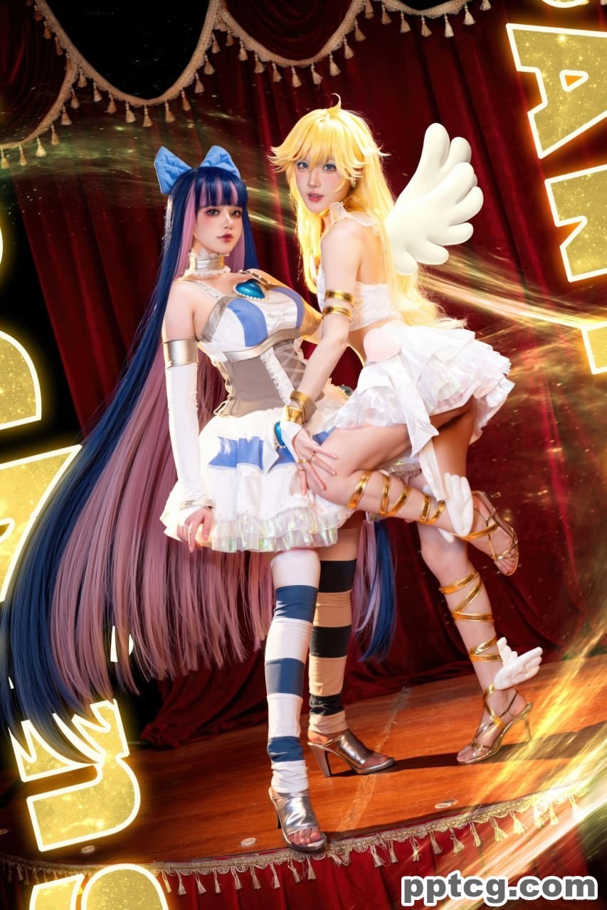 阿包也是兔娘 &#038;苏苏苏Sofia  吊带袜天使