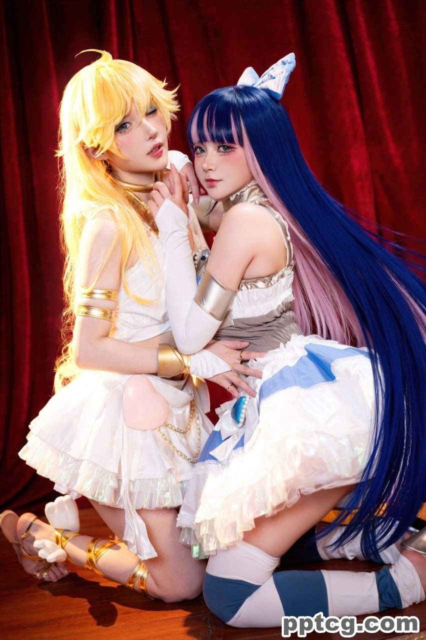 阿包也是兔娘 &#038;苏苏苏Sofia  吊带袜天使
