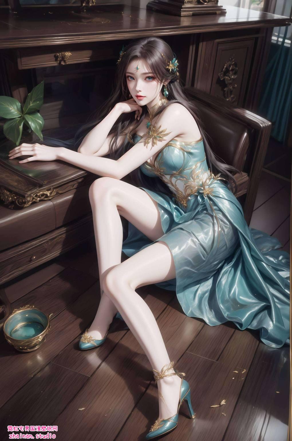 萧薰儿高清AI动漫人物壁纸集