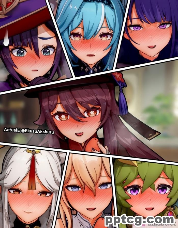 [ActualE] Teyvat Girls Tekoki~ (Genshin Impact) [黎欧出资汉化][73P]
