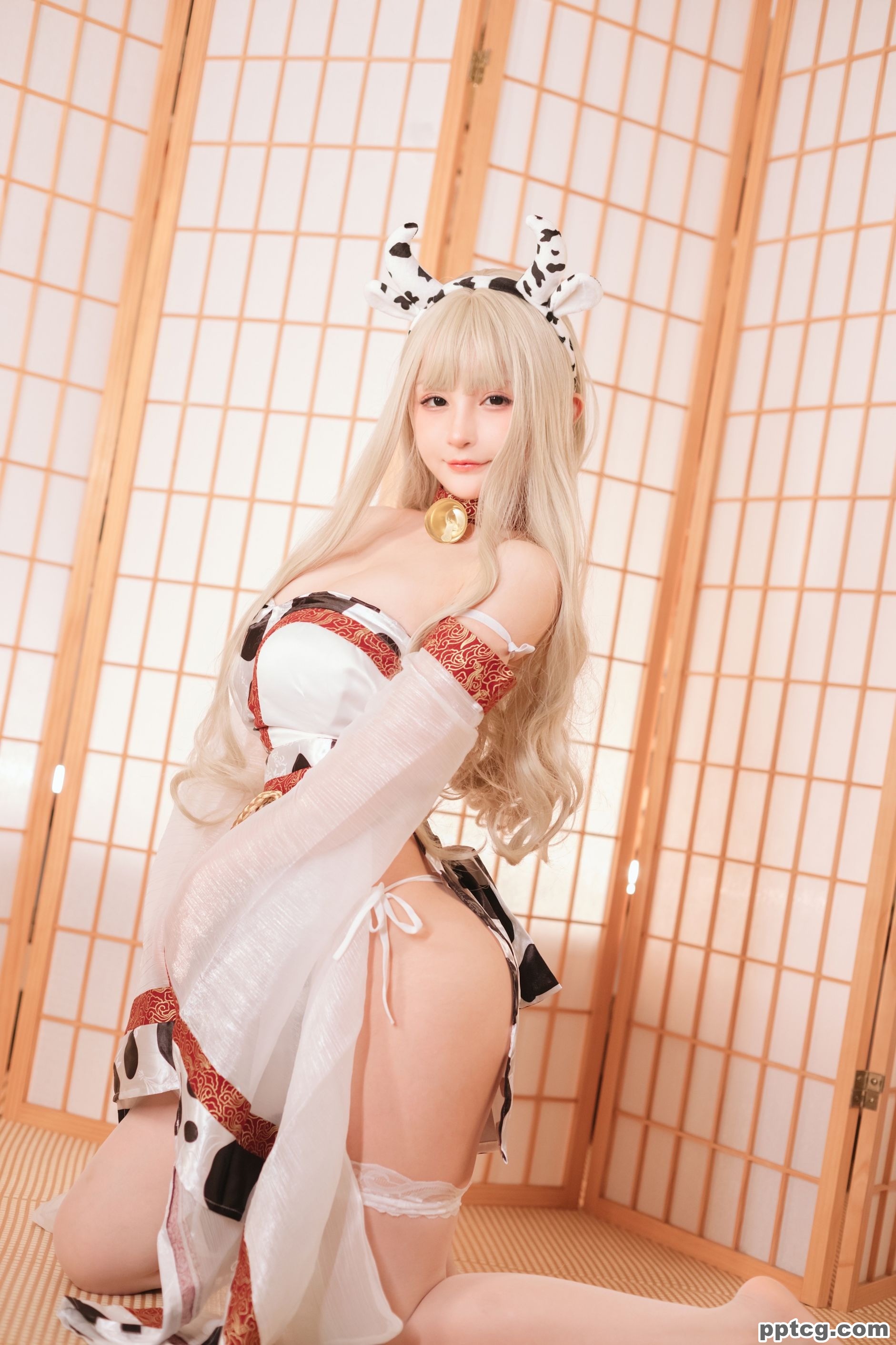 桜井宁宁 牛牛子和服