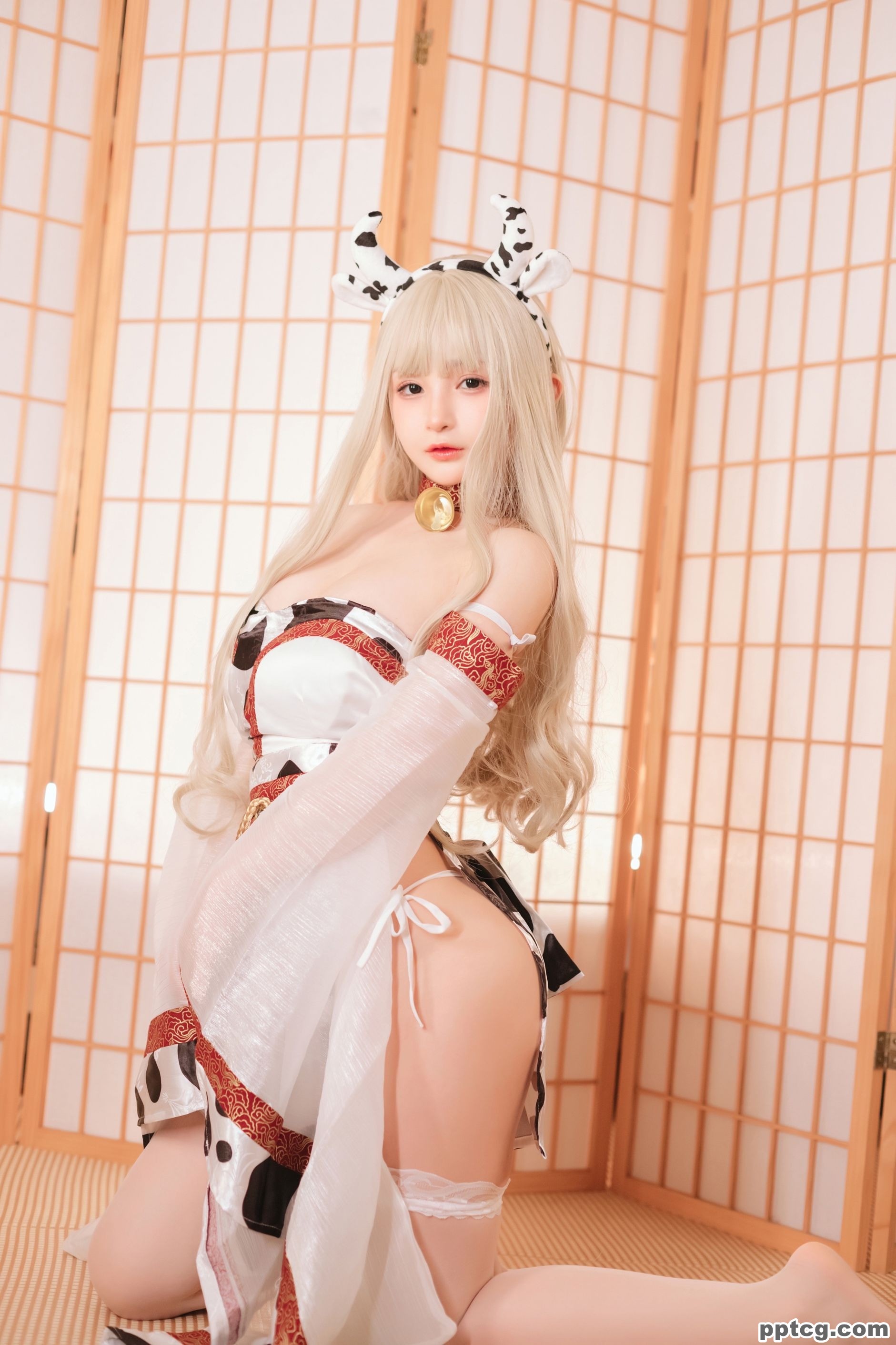 桜井宁宁 牛牛子和服