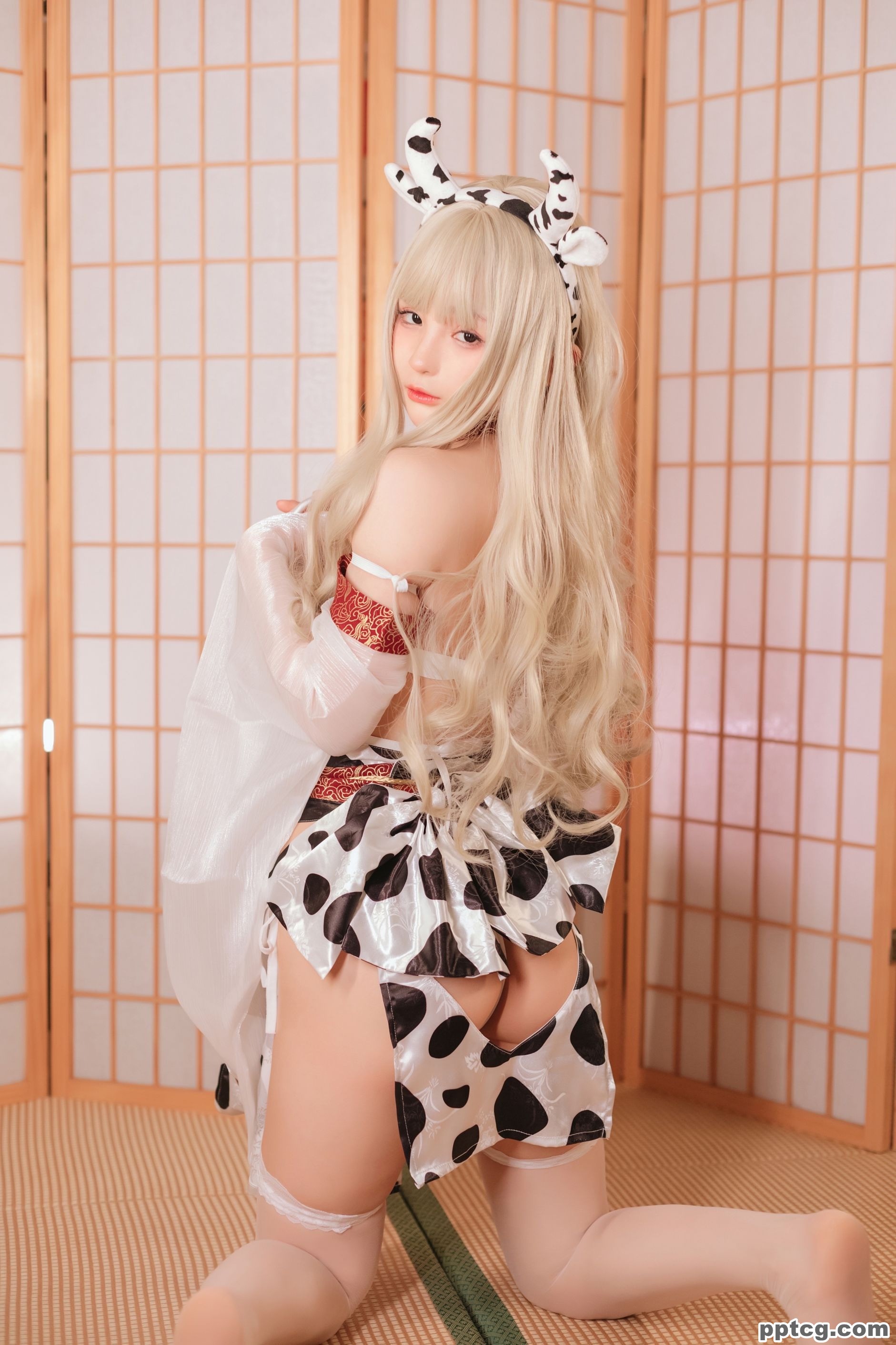 桜井宁宁 牛牛子和服