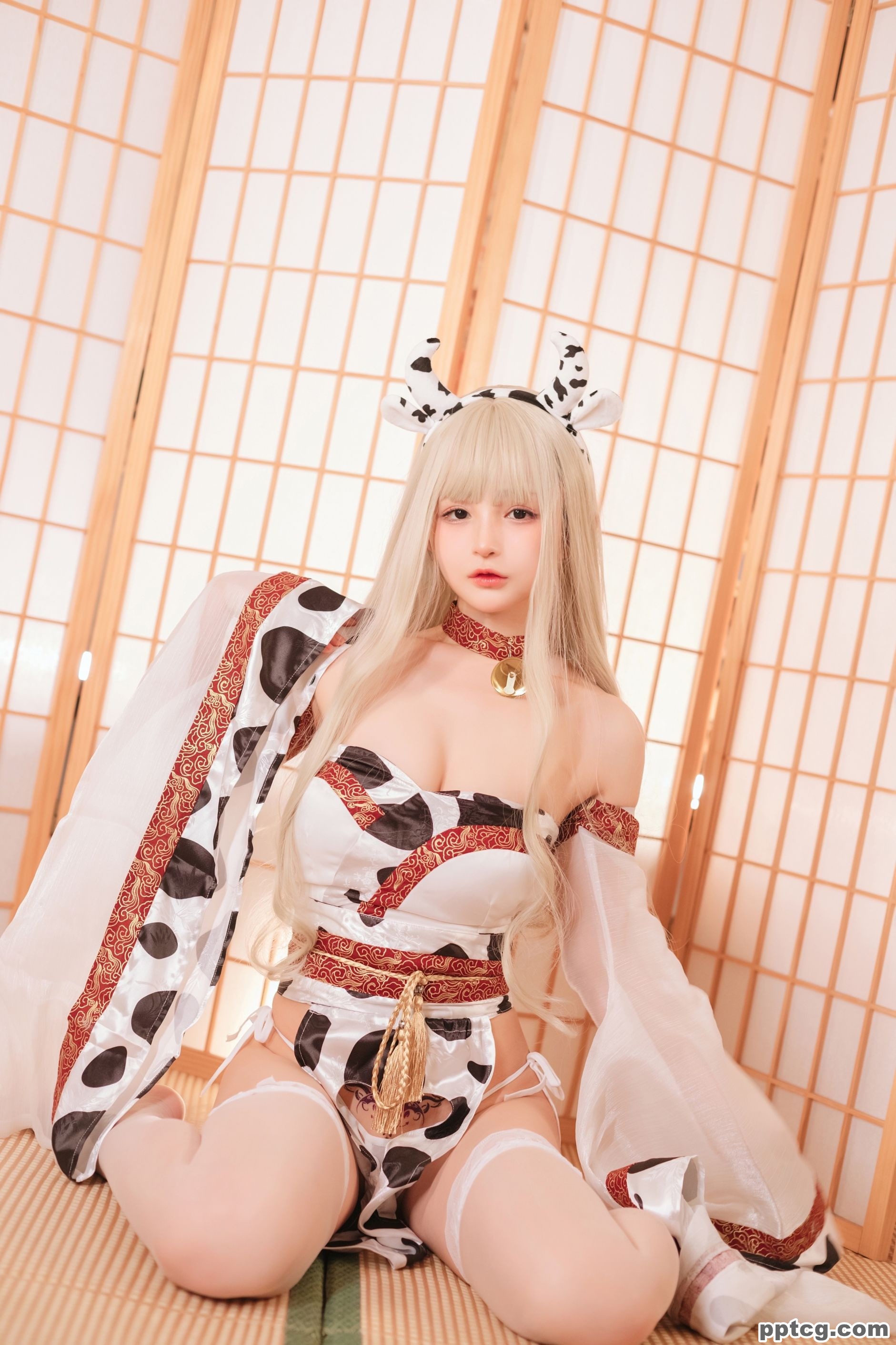 桜井宁宁 牛牛子和服