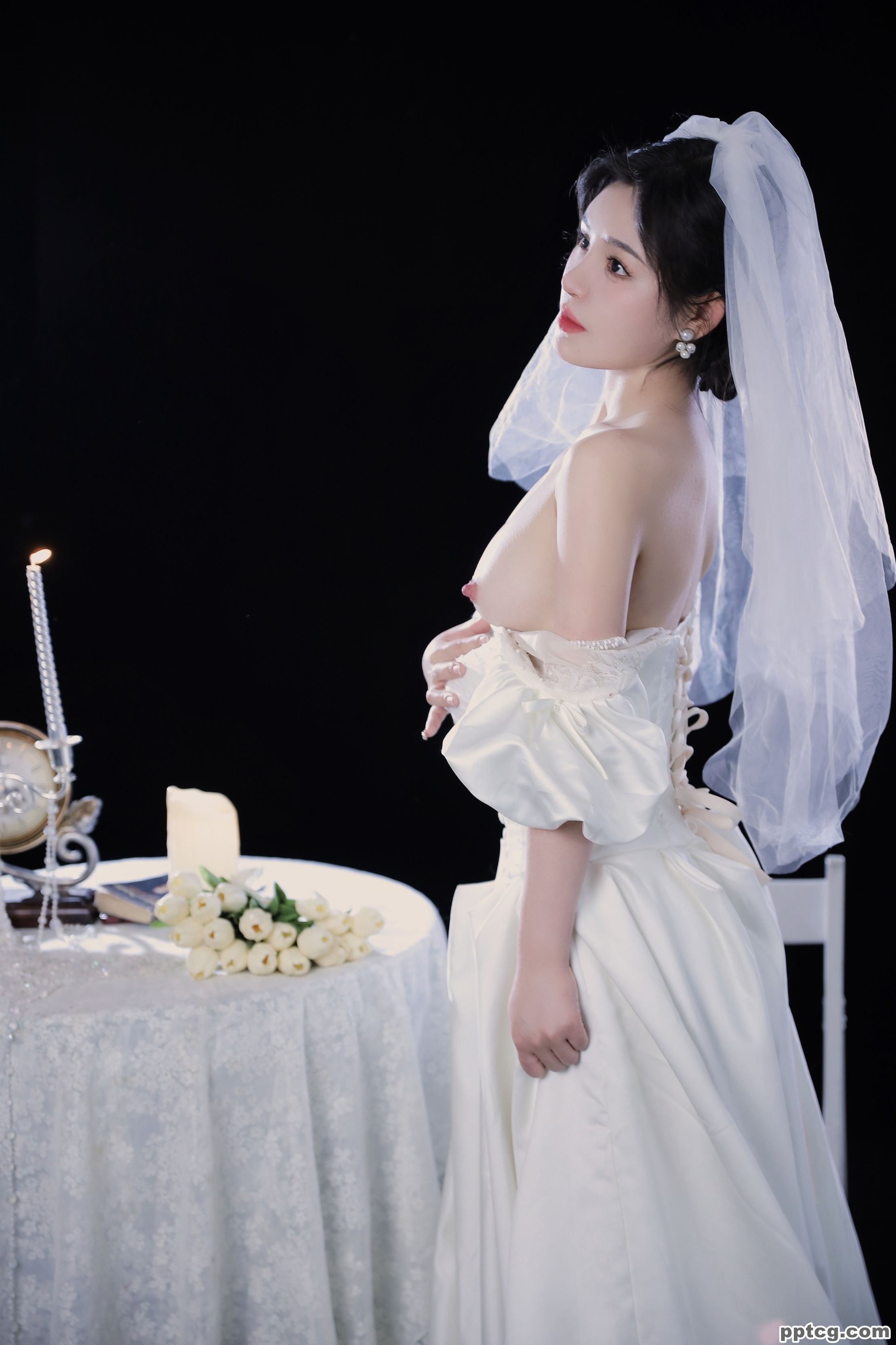 桃暖酱 婚纱