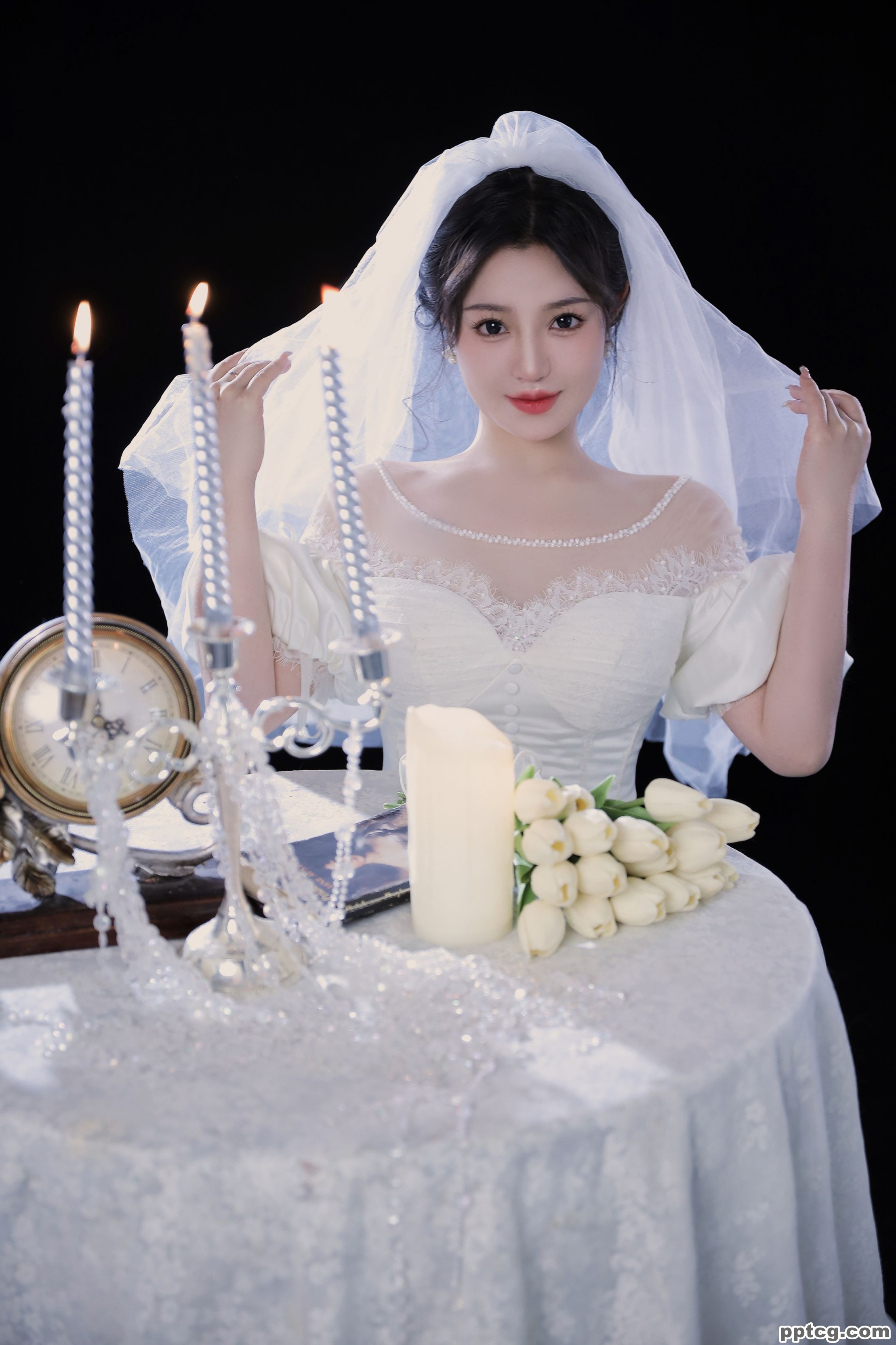 桃暖酱 婚纱