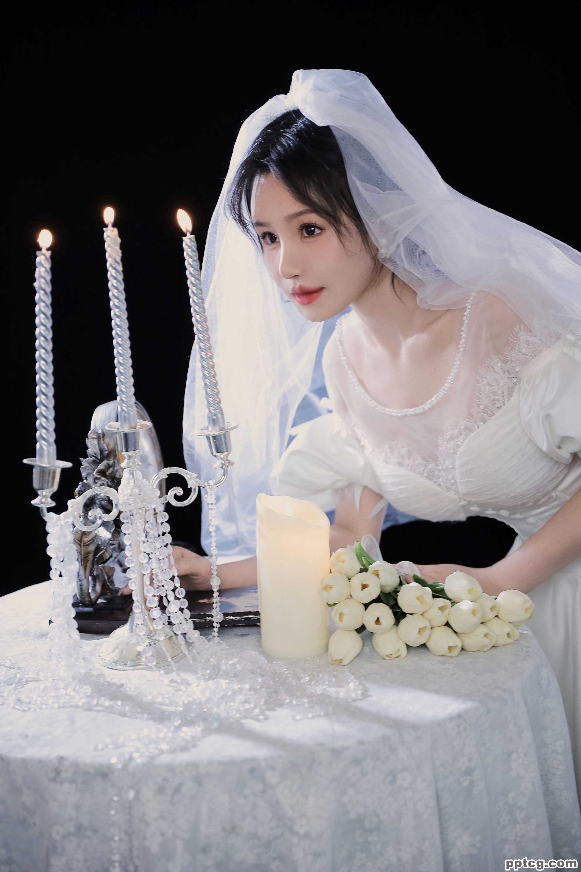桃暖酱 婚纱