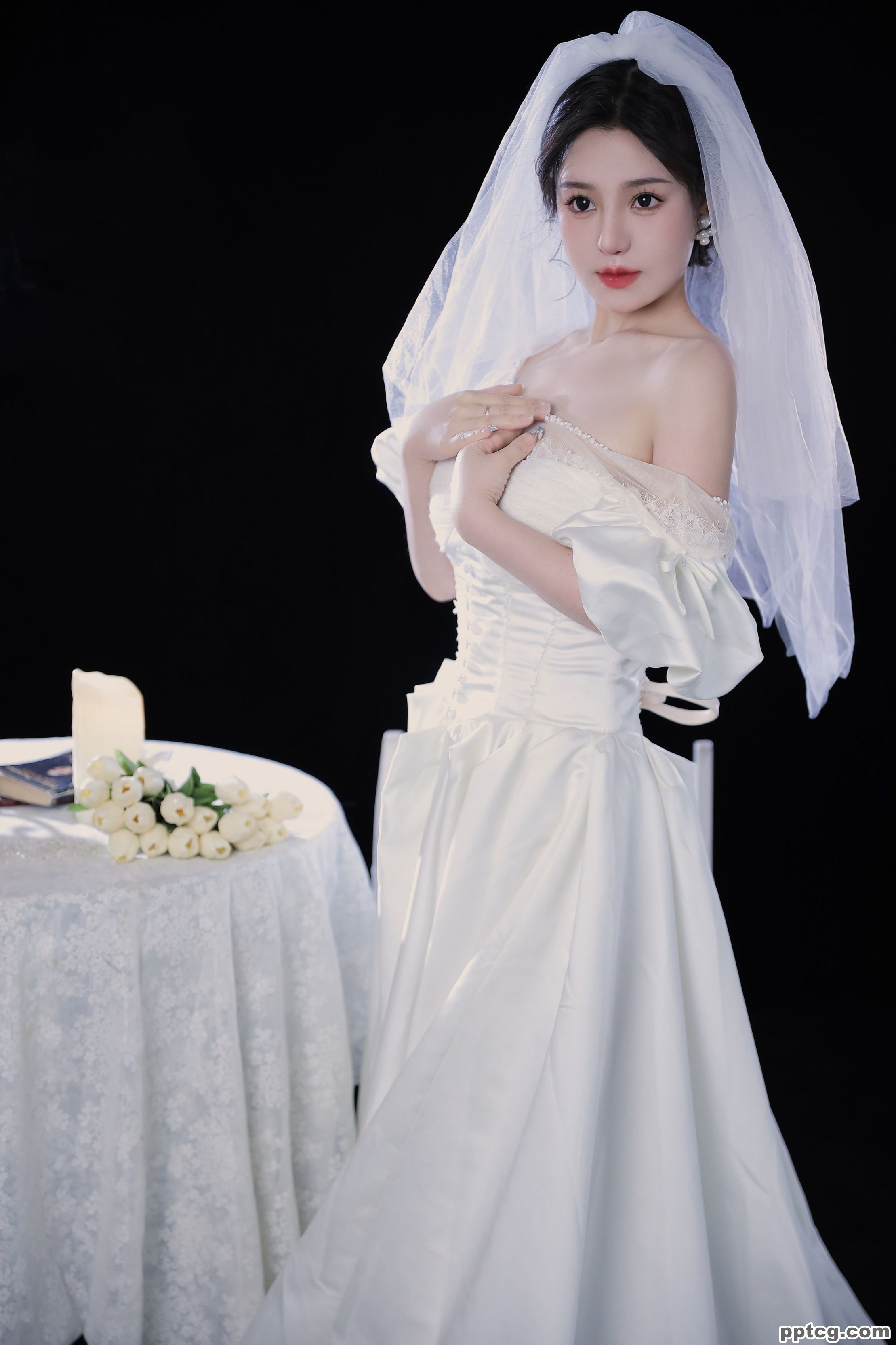 桃暖酱 婚纱