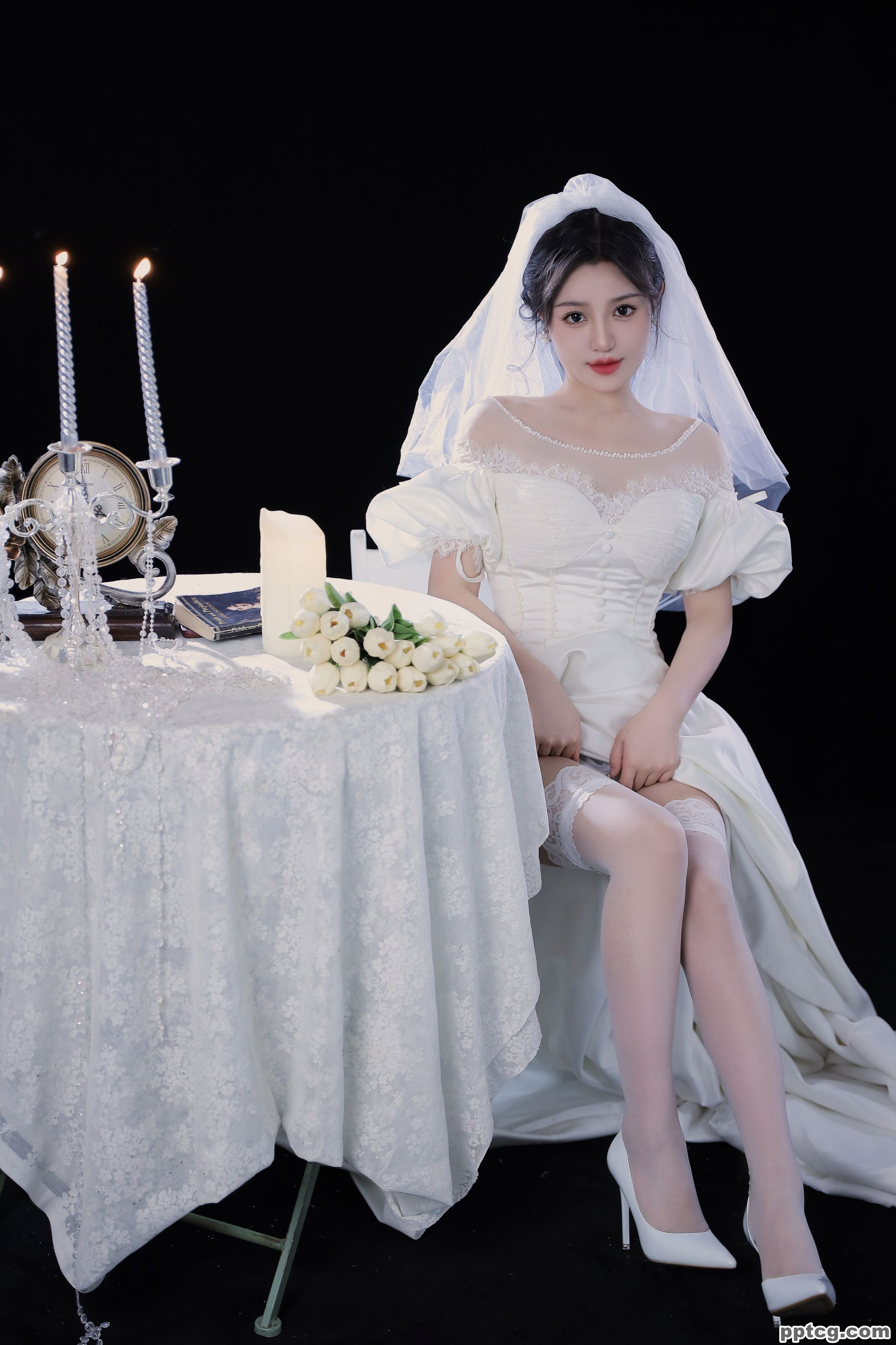 桃暖酱 婚纱
