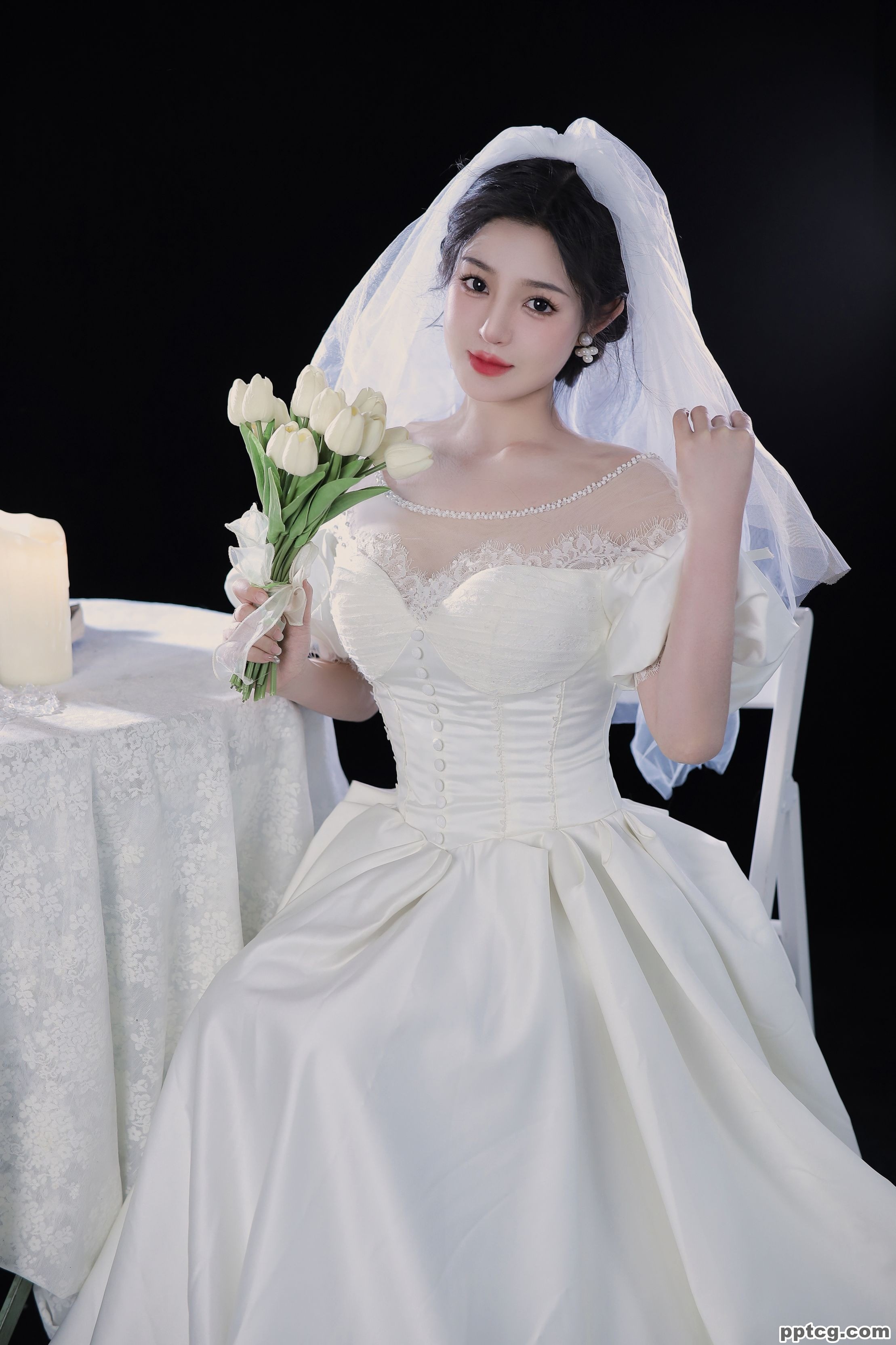 桃暖酱 婚纱