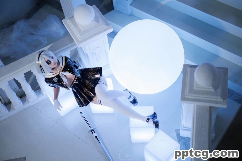 Cien 2B JK School Uniform  NieR  Automata