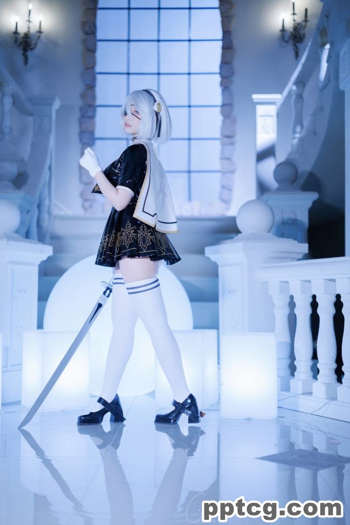 Cien 2B JK School Uniform  NieR  Automata