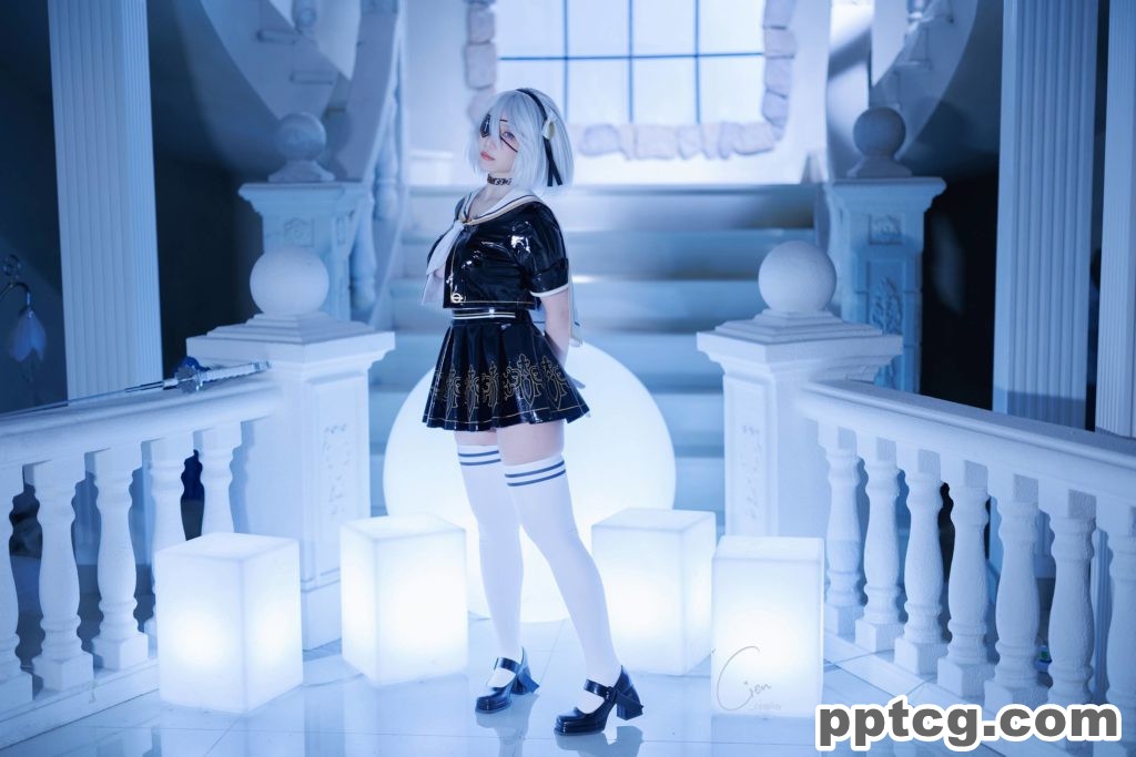 Cien 2B JK School Uniform  NieR  Automata