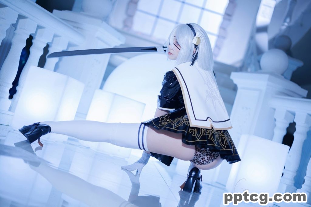 Cien 2B JK School Uniform  NieR  Automata