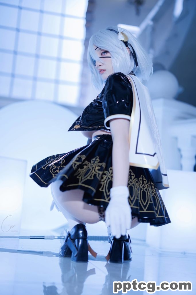 Cien 2B JK School Uniform  NieR  Automata