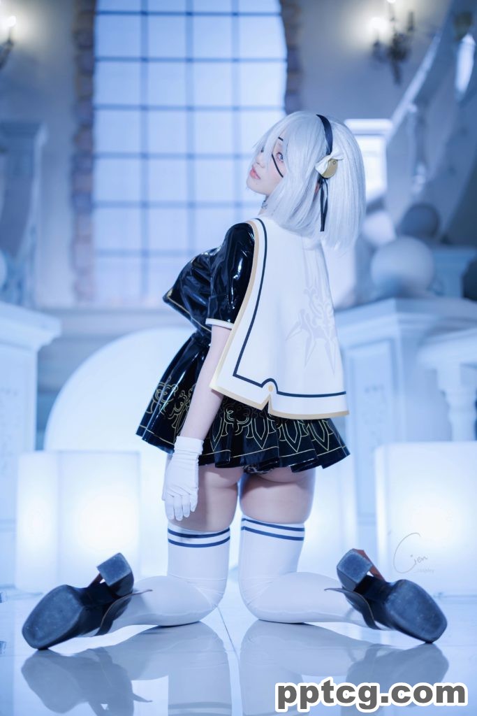 Cien 2B JK School Uniform  NieR  Automata