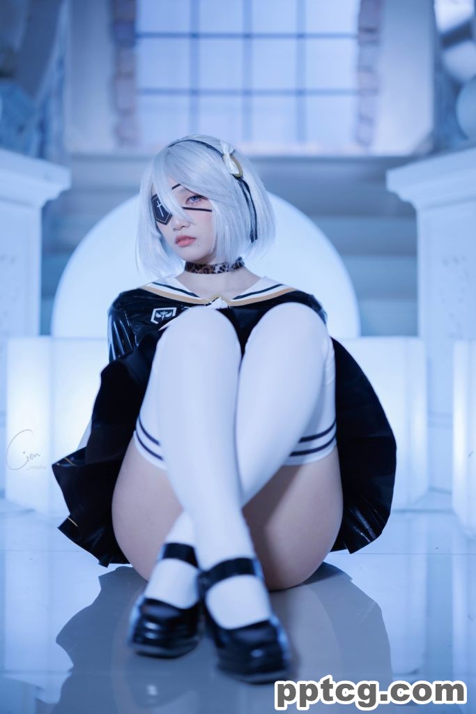 Cien 2B JK School Uniform  NieR  Automata