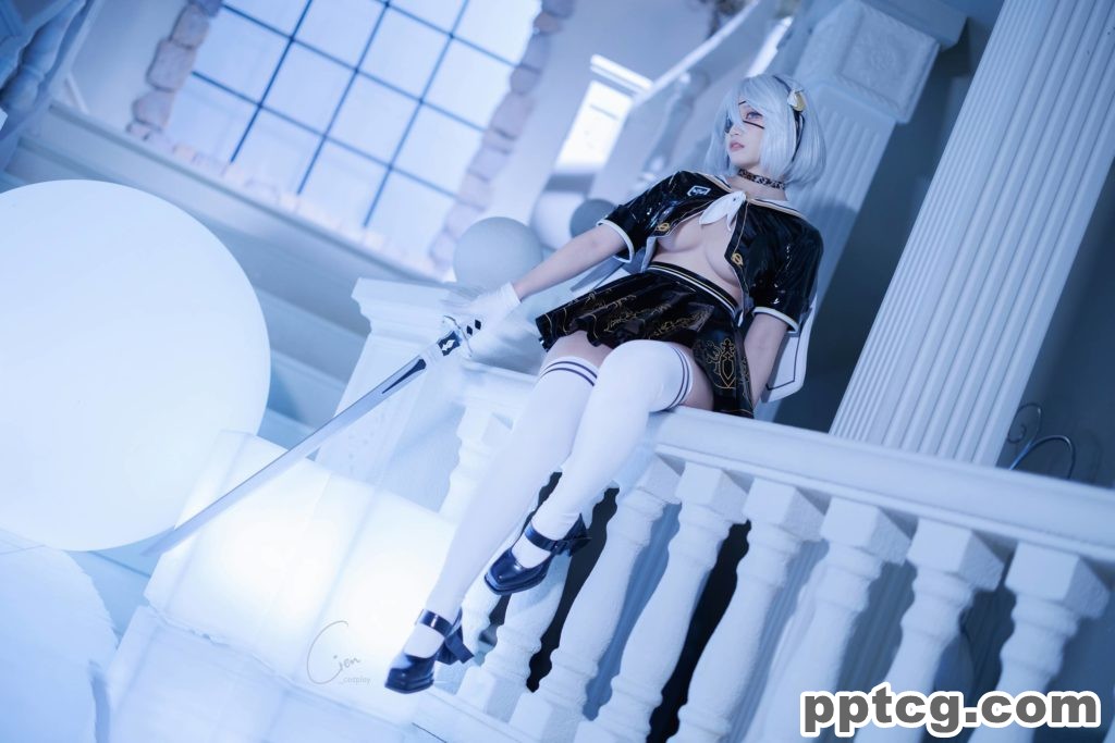 Cien 2B JK School Uniform  NieR  Automata