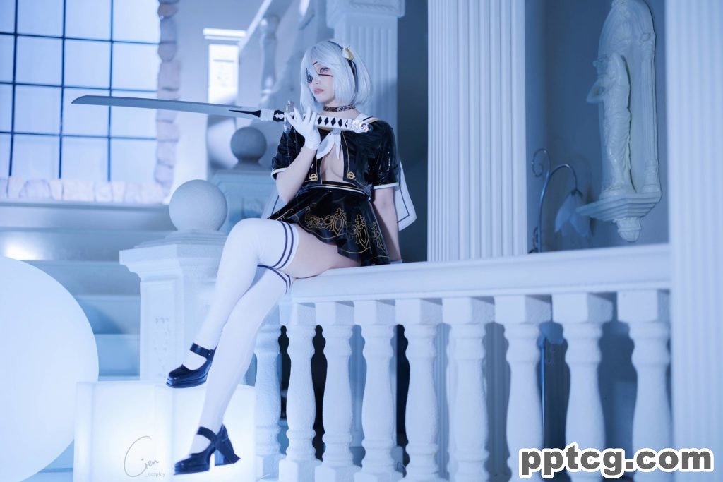 Cien 2B JK School Uniform  NieR  Automata