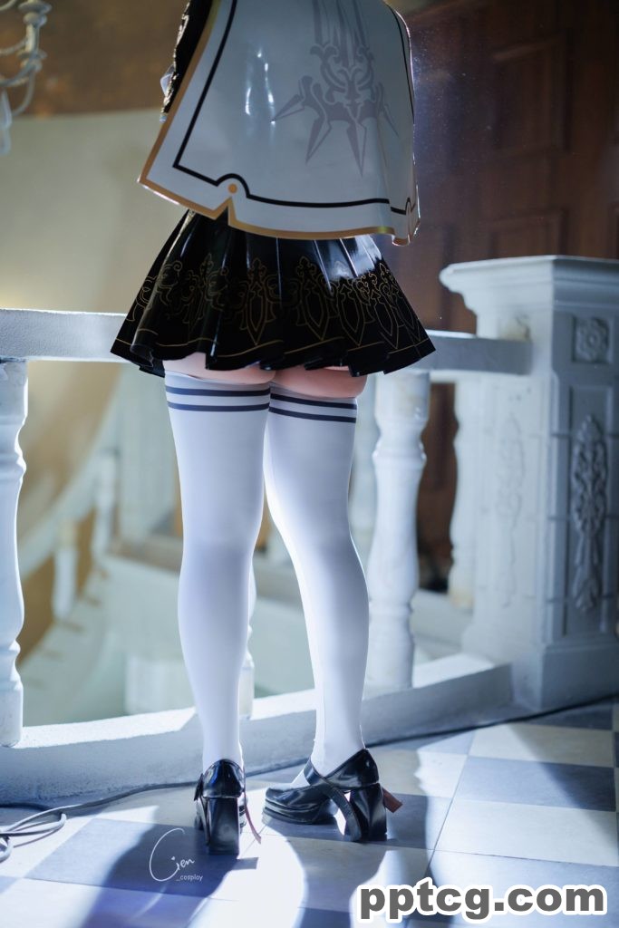 Cien 2B JK School Uniform  NieR  Automata