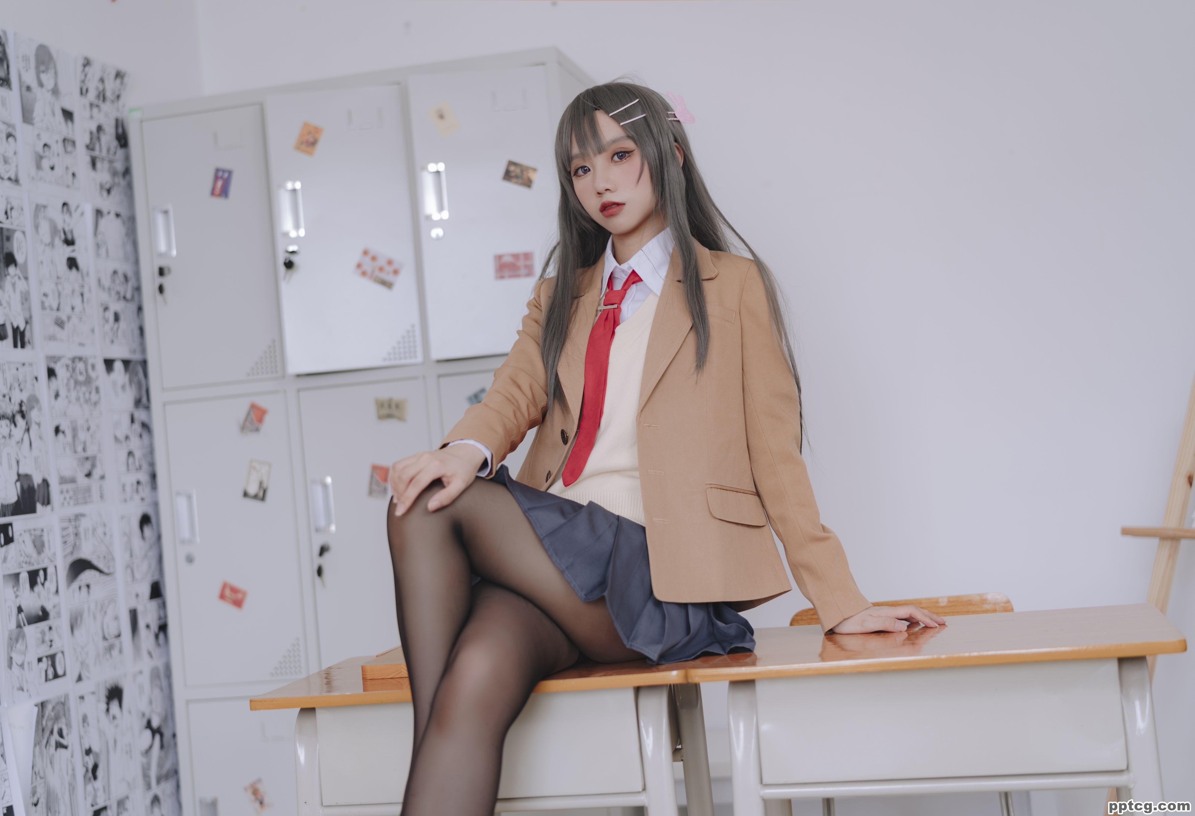 果咩酱w 麻衣校服
