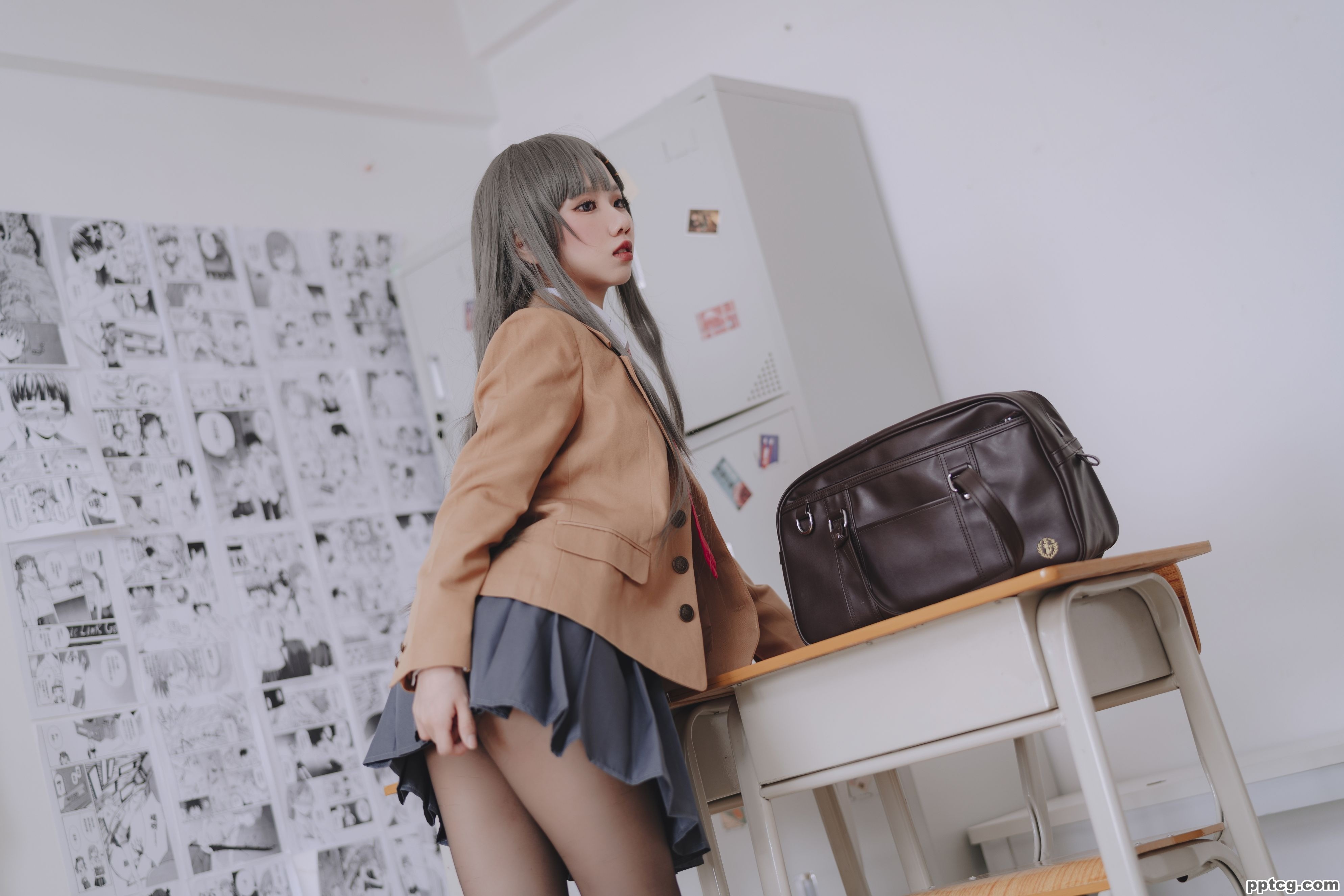 果咩酱w 麻衣校服