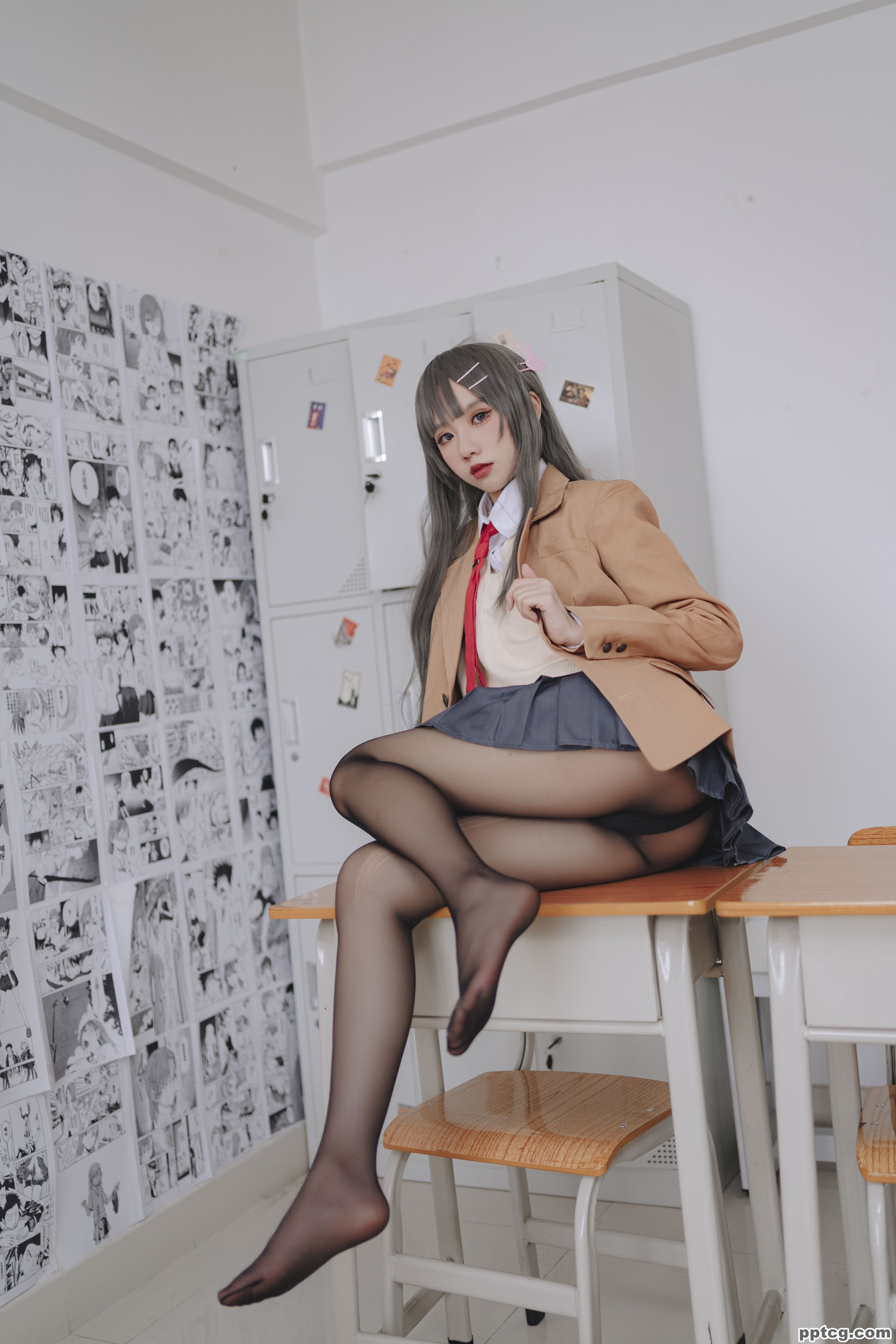 果咩酱w 麻衣校服